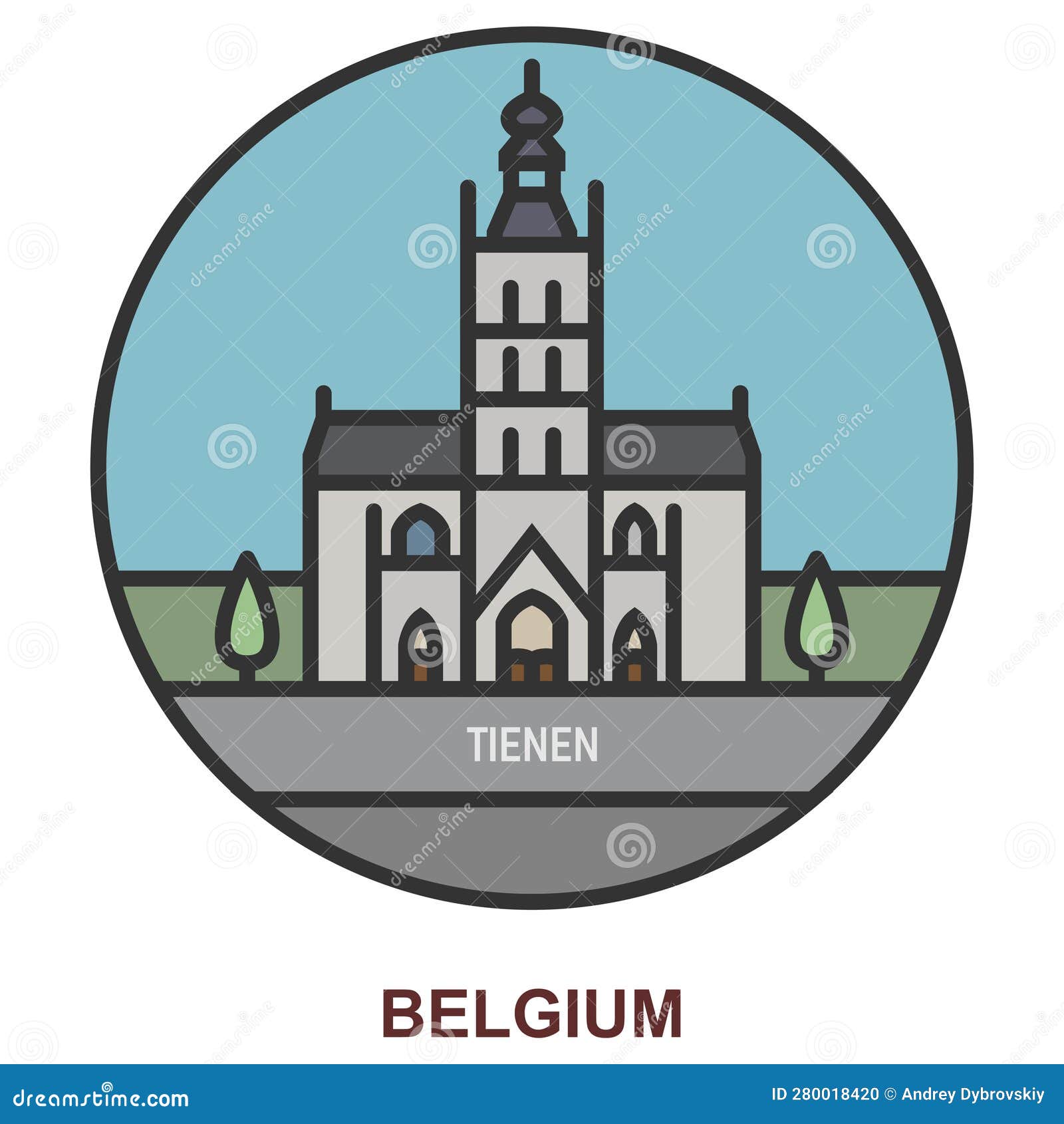 tienen. cities and towns in belgium