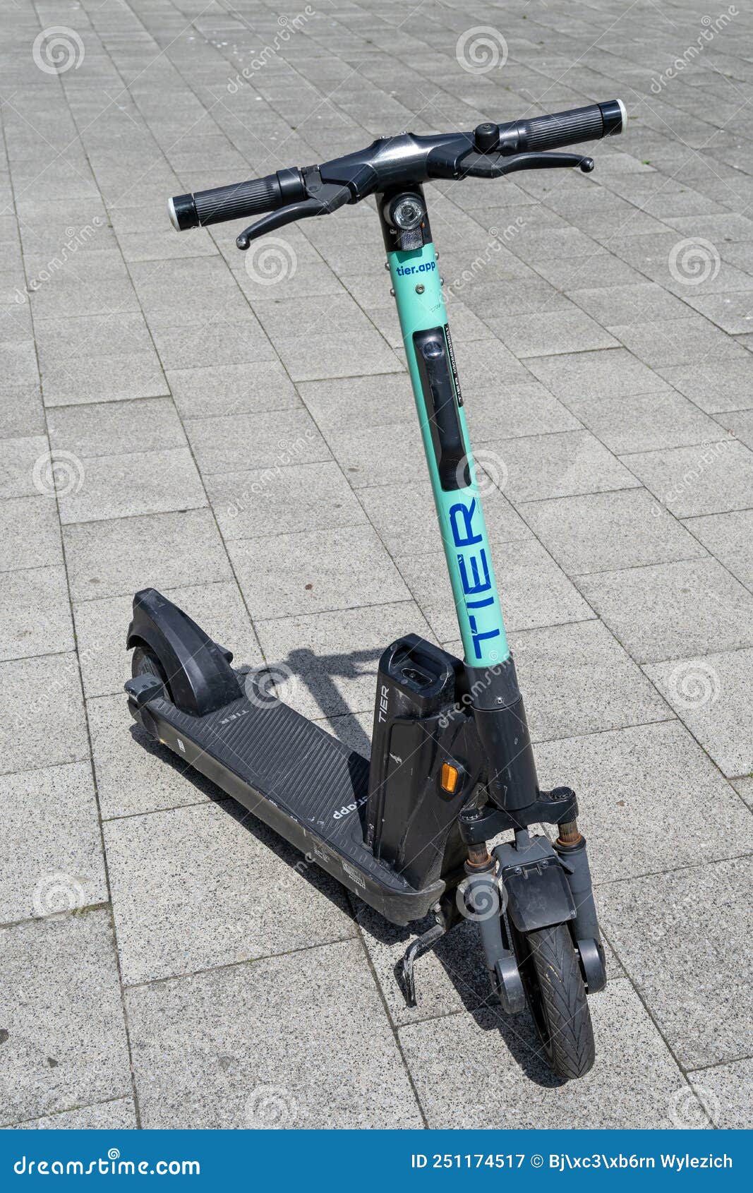 Tier scooter editorial photography. Image of commercial 251174517