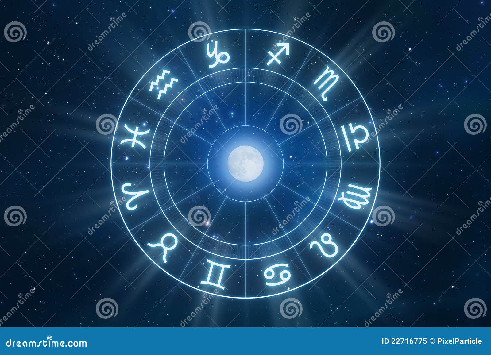 Tierkreiszeichen stock abbildung. Illustration von kalender - 22716775