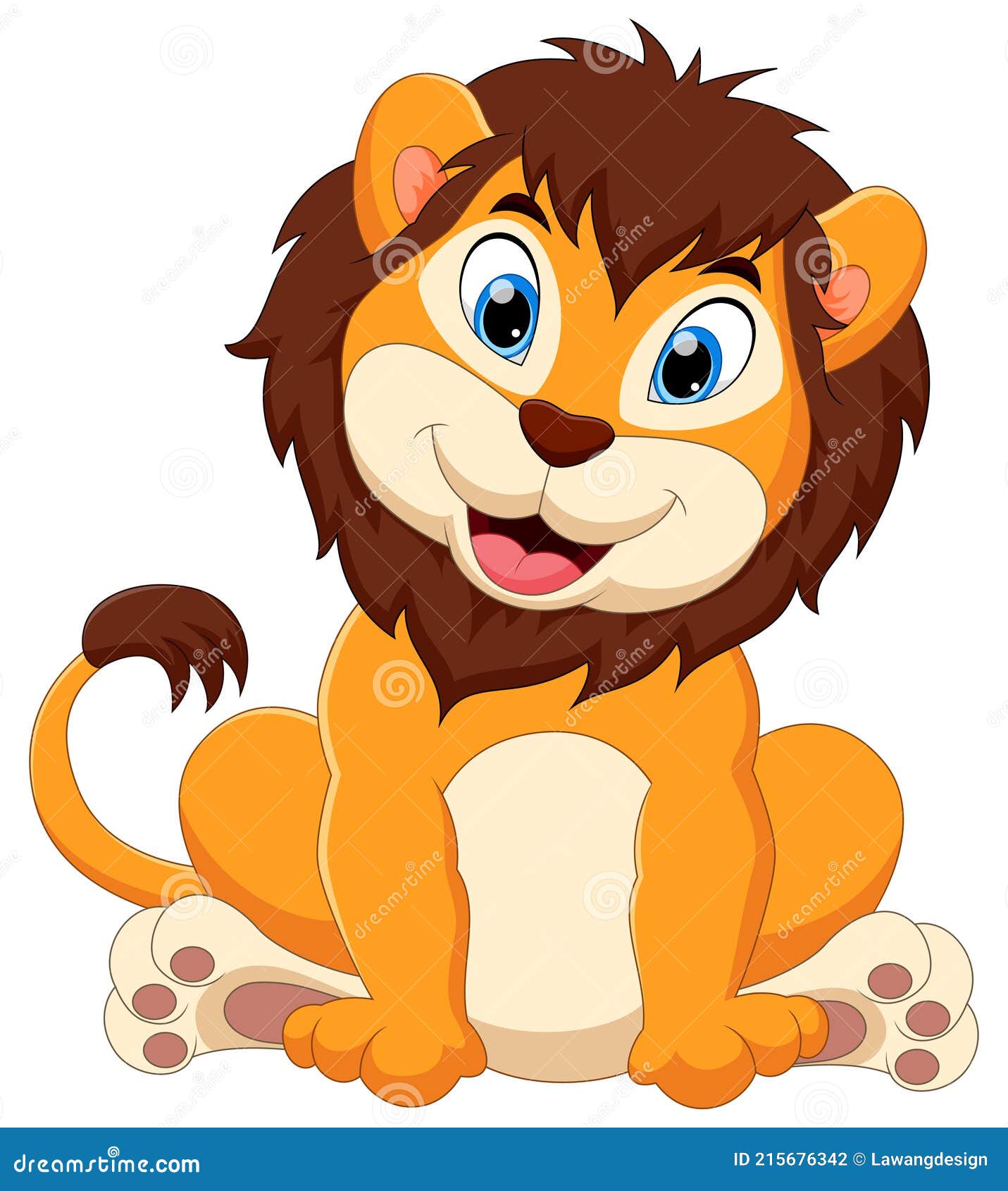 Tierno Bebé León Dibujos Animados Ilustración del Vector - Ilustración de aislado, historieta: 215676342 Tierno Bebé León Dibujos Animados Ilustración del Vector - Ilustración de aislado, historieta: 215676342