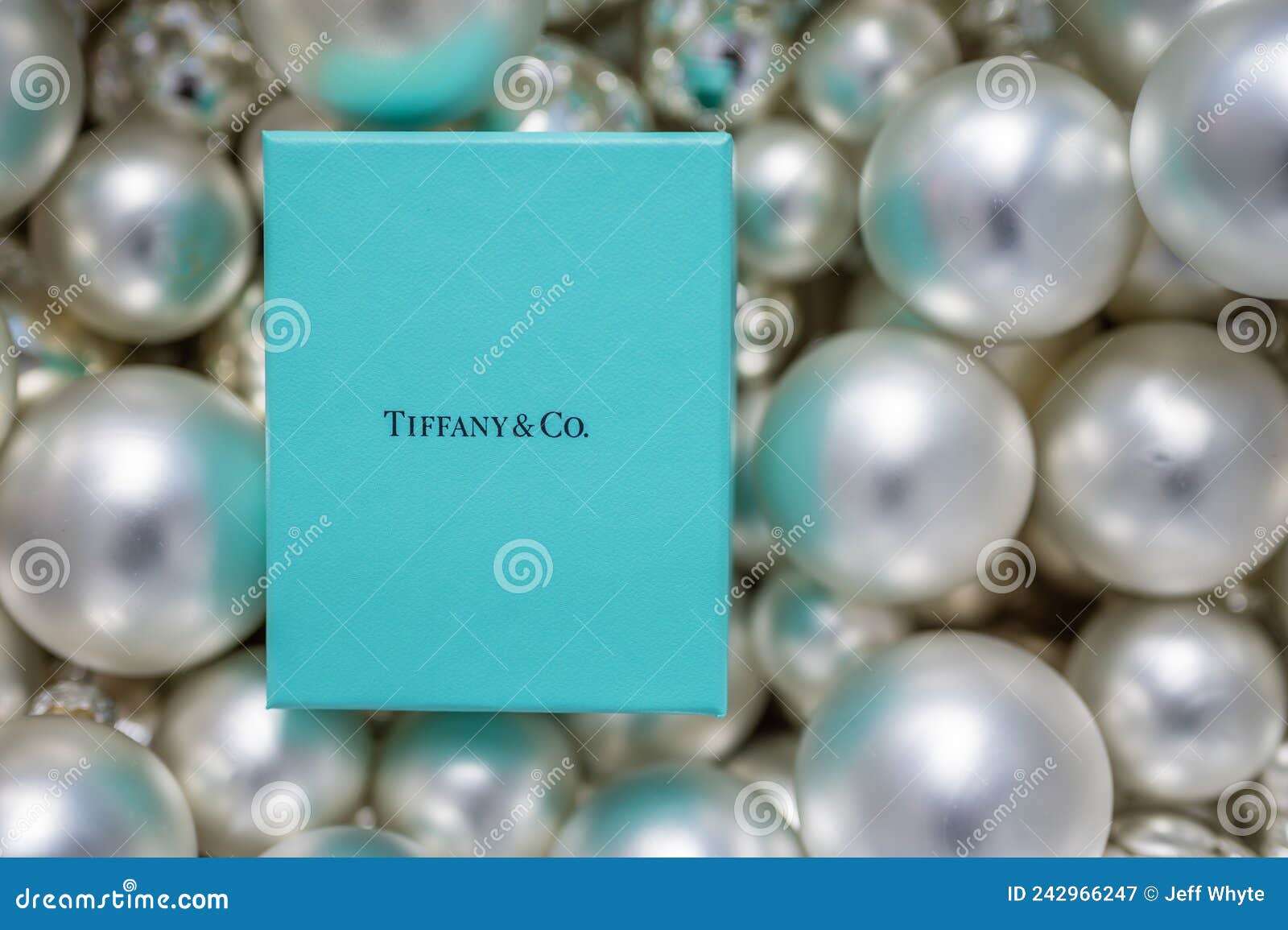Tiffany & Co. Gift Boxes Editorial Photo 242966247