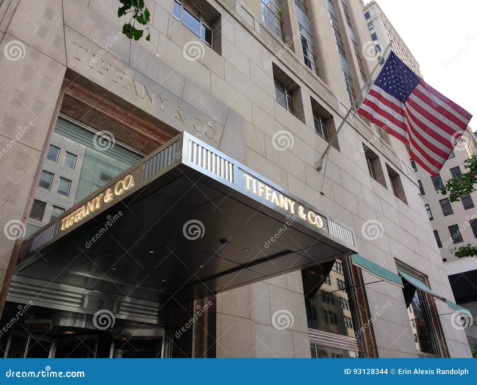 Tiffany & Co., New York City, NYC, NY, USA Editorial Stock Image