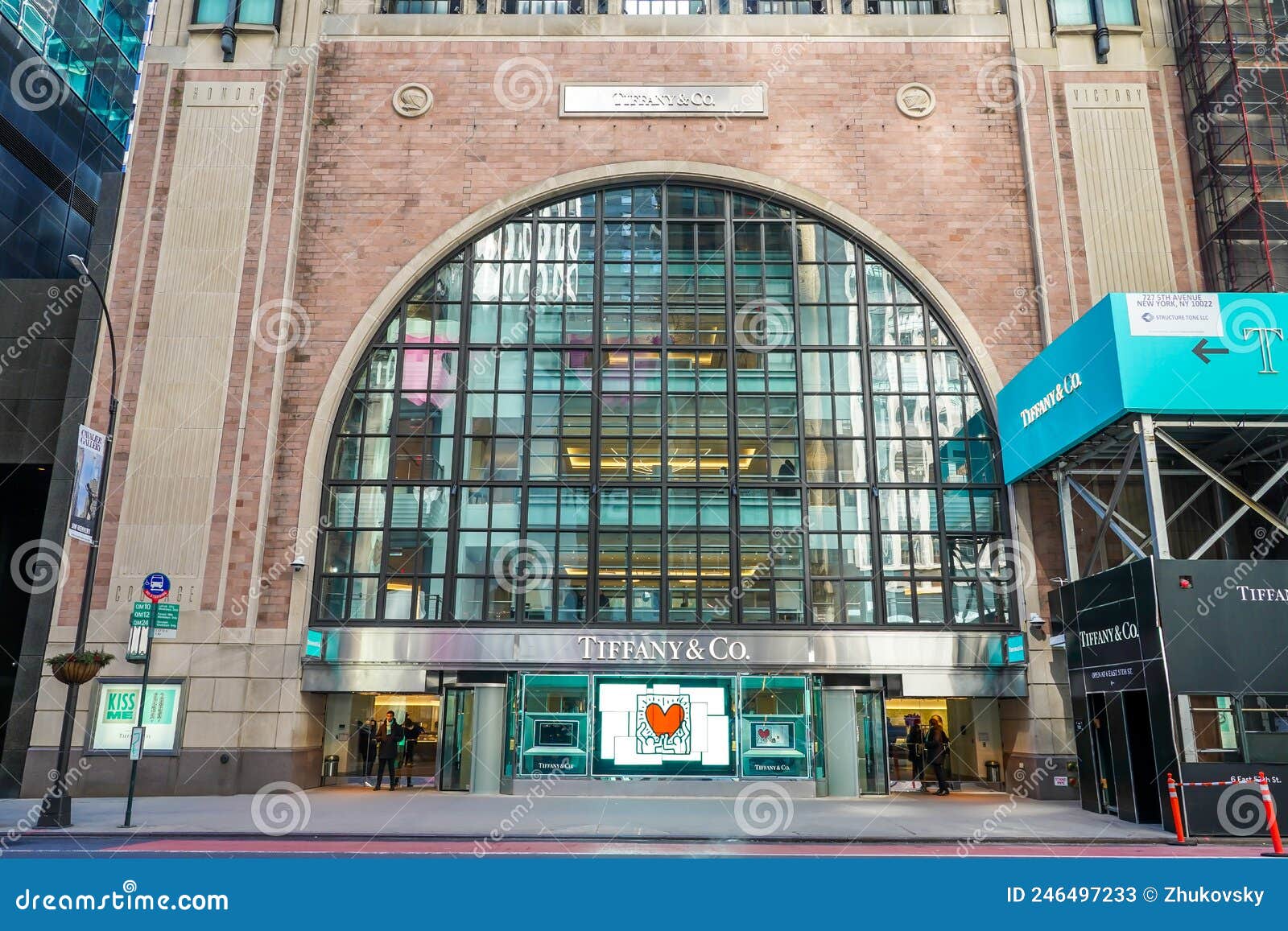 The Tiffany & Co. New York Flagship Store Editorial Stock Photo - Image of  flagship, headquarter: 246497233