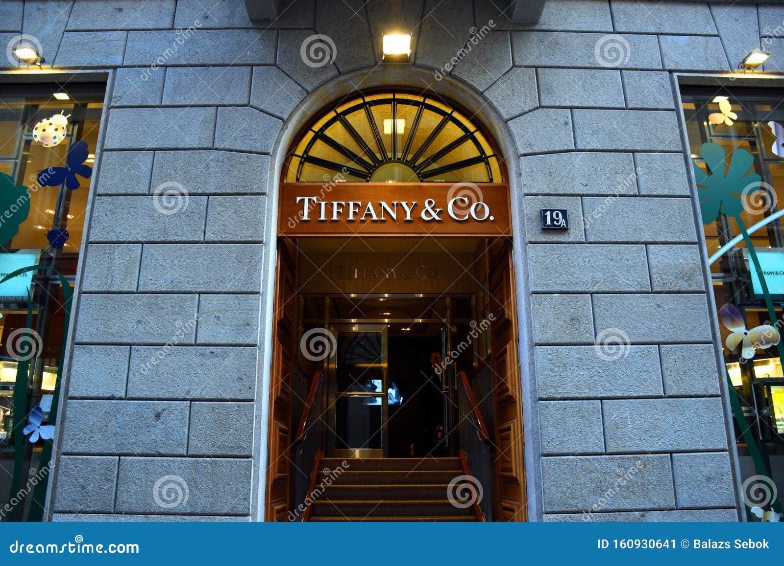 Tiffany Co Store In Prague Stock Photo - Download Image Now - Tiffany & Co,  Prague, Store - iStock