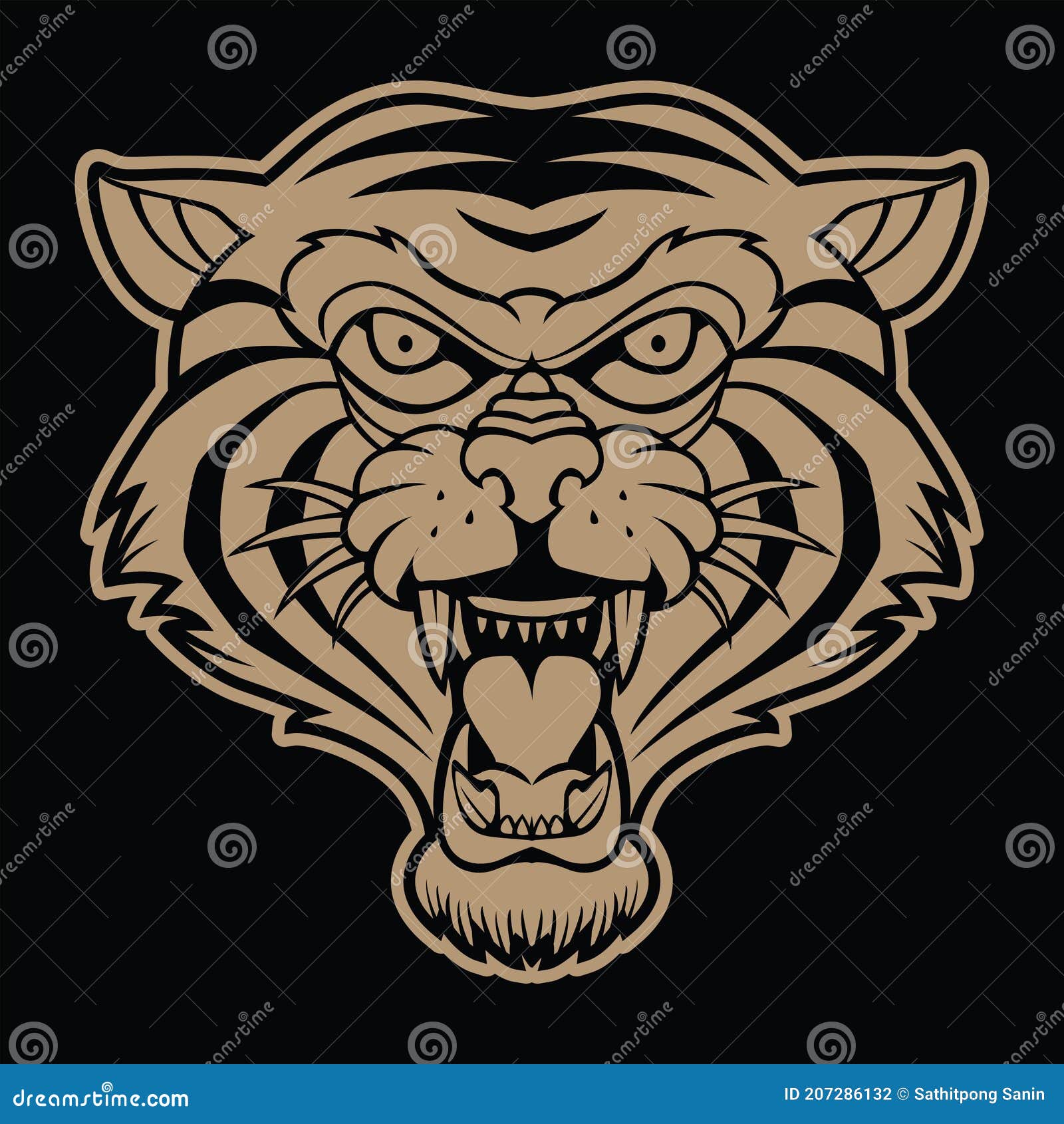 Russian Tiger Tattoo - Tiger - Sticker | TeePublic