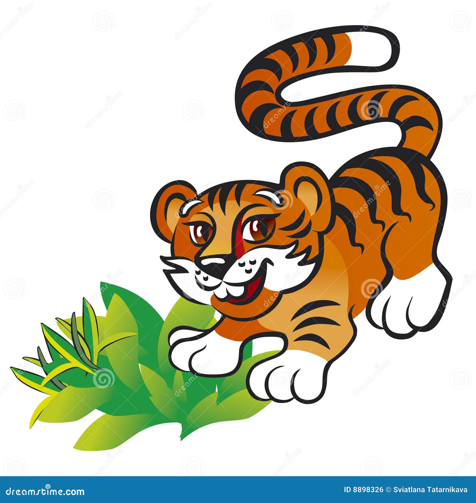 clip art tiger cub - photo #14