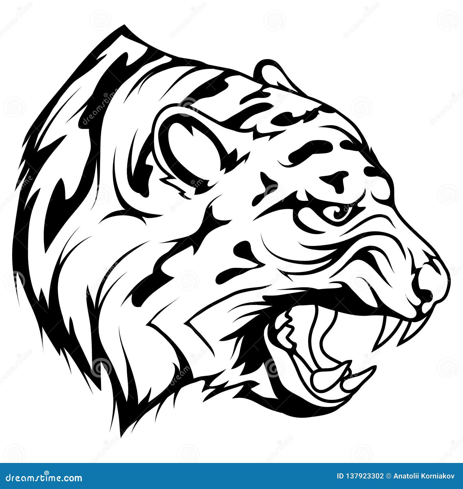 Black tiger png images  PNGWing