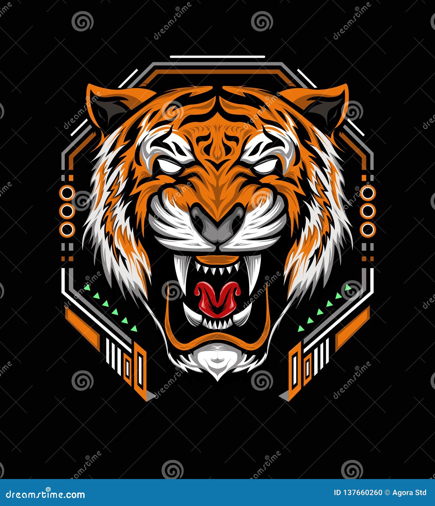 tiger tee shirt designs