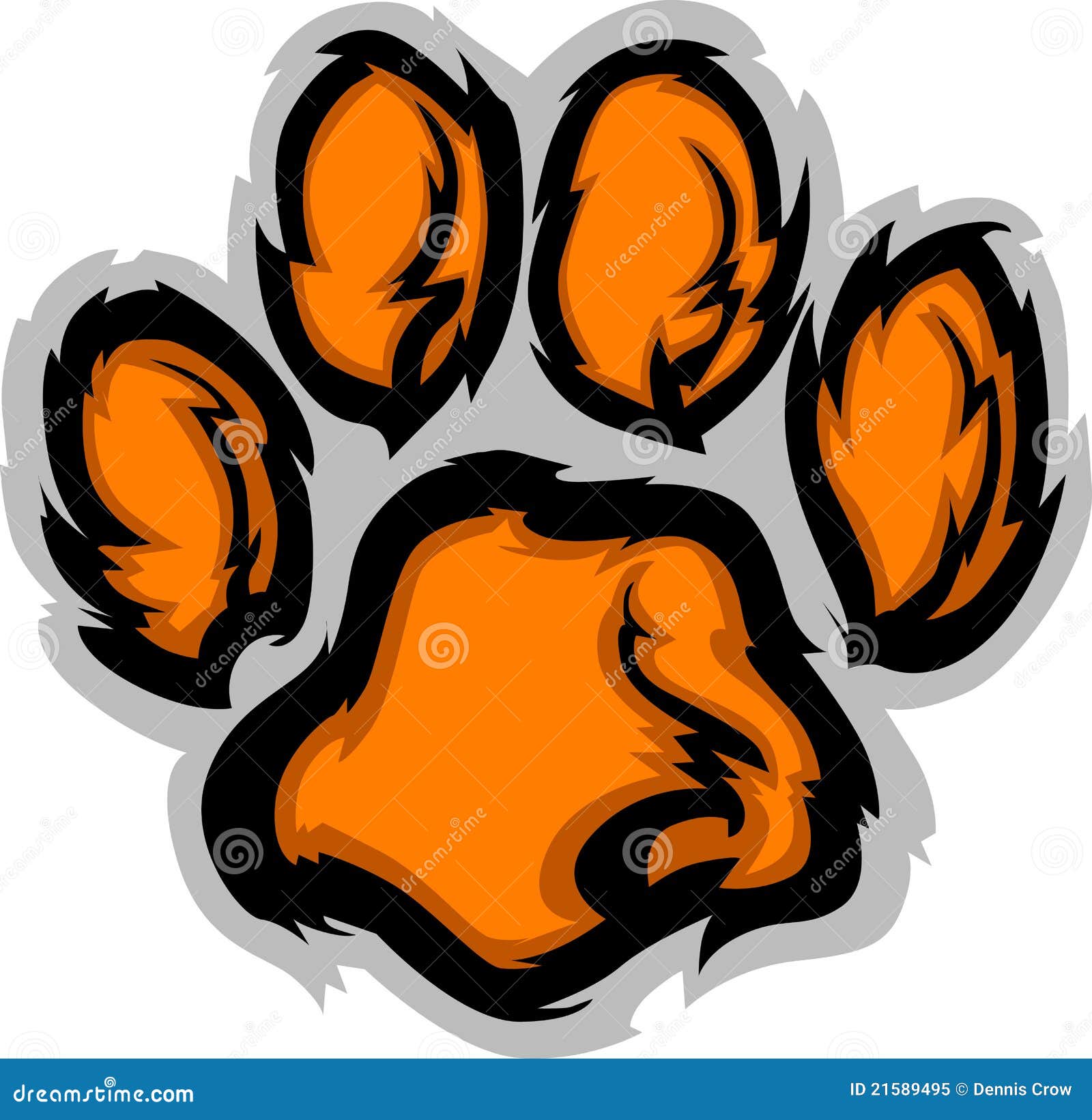 Tiger Paw Stock Illustrations – 5,742 Tiger Paw Stock Illustrations,  Vectors & Clipart - Dreamstime