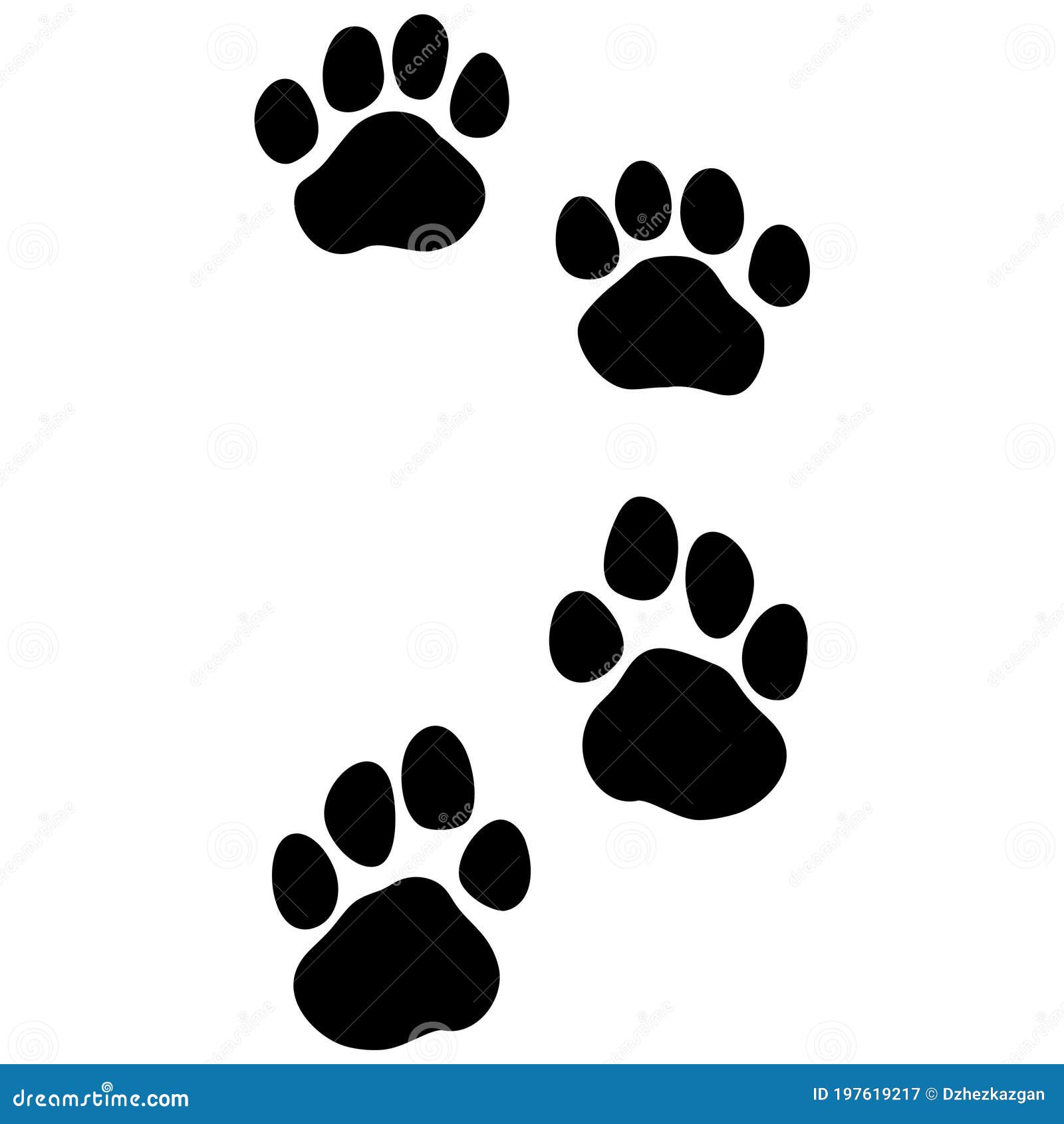Tiger - Paw Print . Animal Footprint Isolated on White Background. Vector Illustration. Design Element Stock Vector - Illustration of icon, cartoon: 197619217 Tiger - Paw Print . Animal Footprint Isolated on White Background. Vector Illustration. Design Element Stock Vector - Illustration of icon, cartoon: 197619217