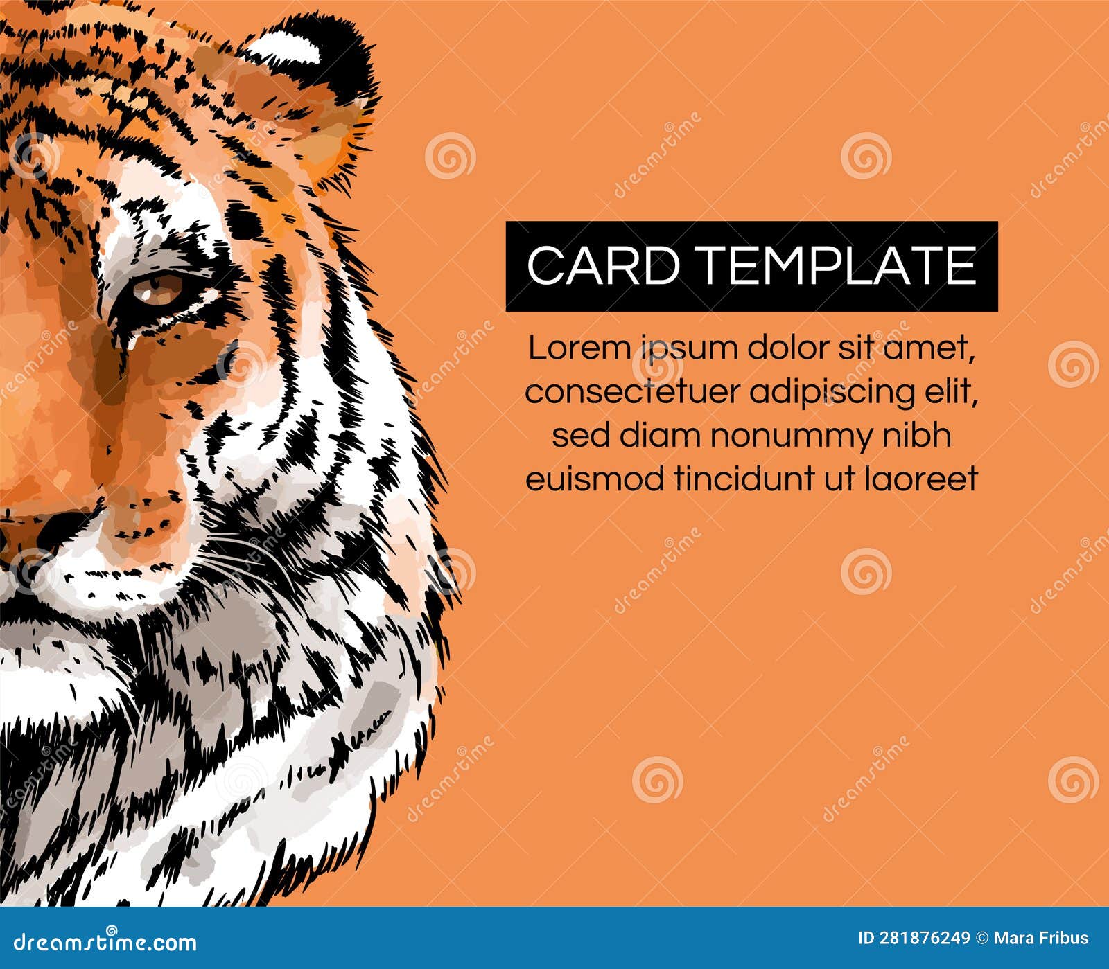 Bengal Tiger Printout