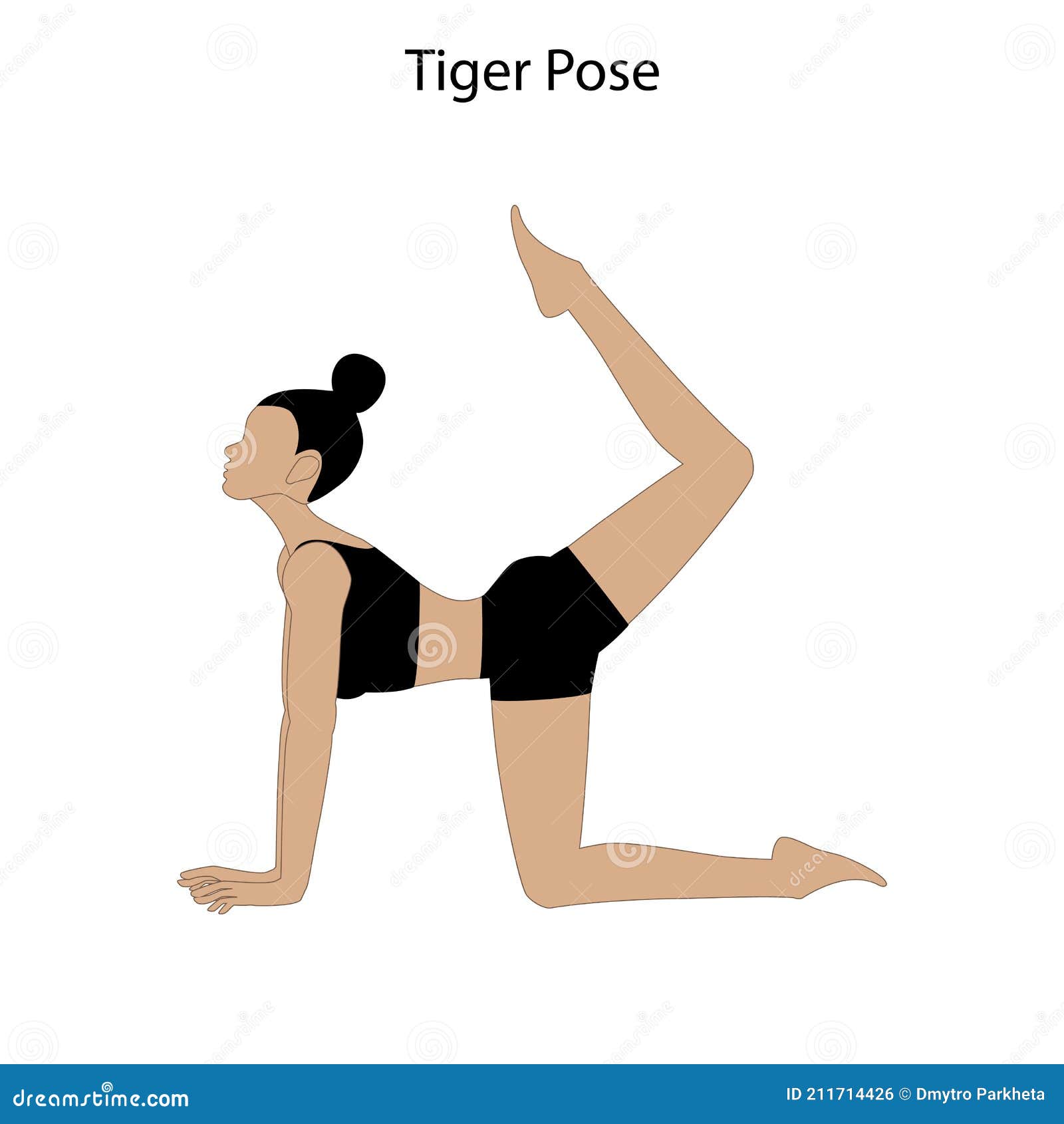 Vyaghrasan(Tiger Pose) : Benefits, Method, Precautions, Modifications