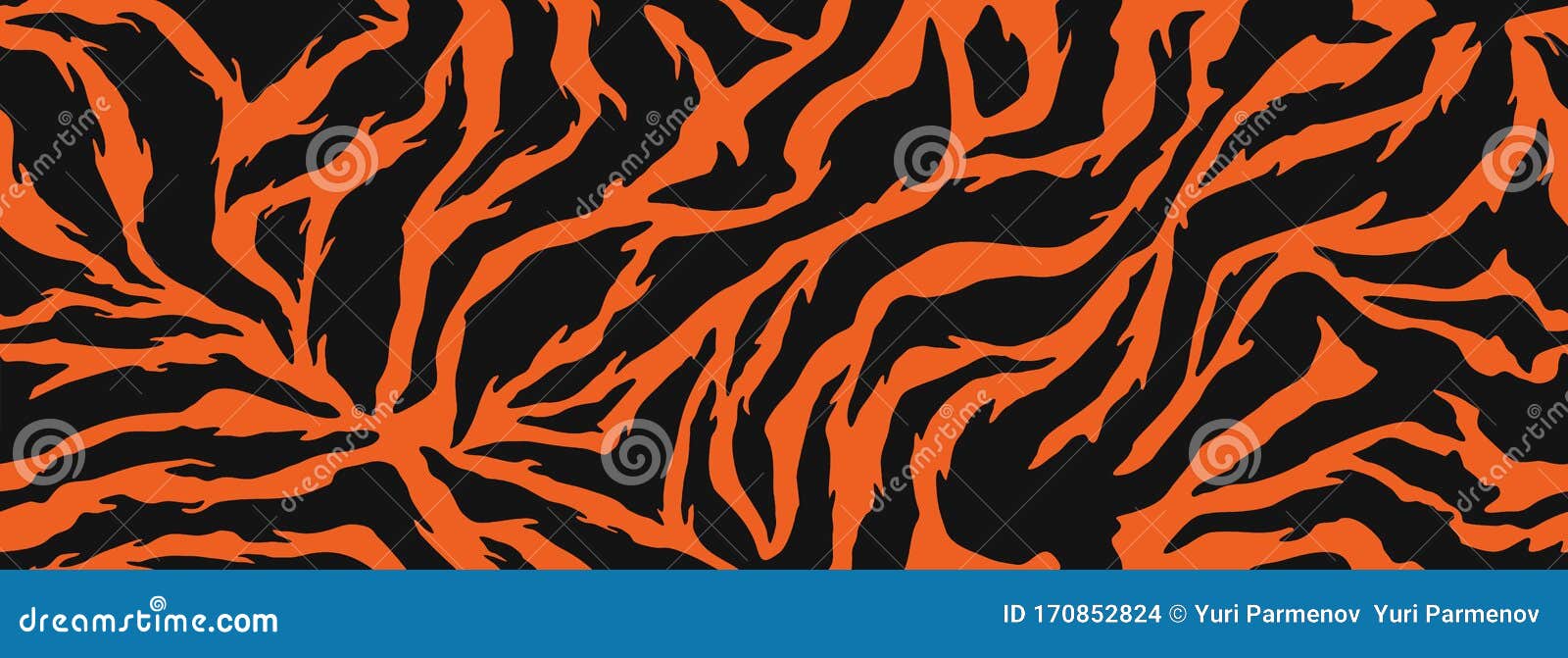 tiger stripes pattern, animal skin, line background.  seamles texture