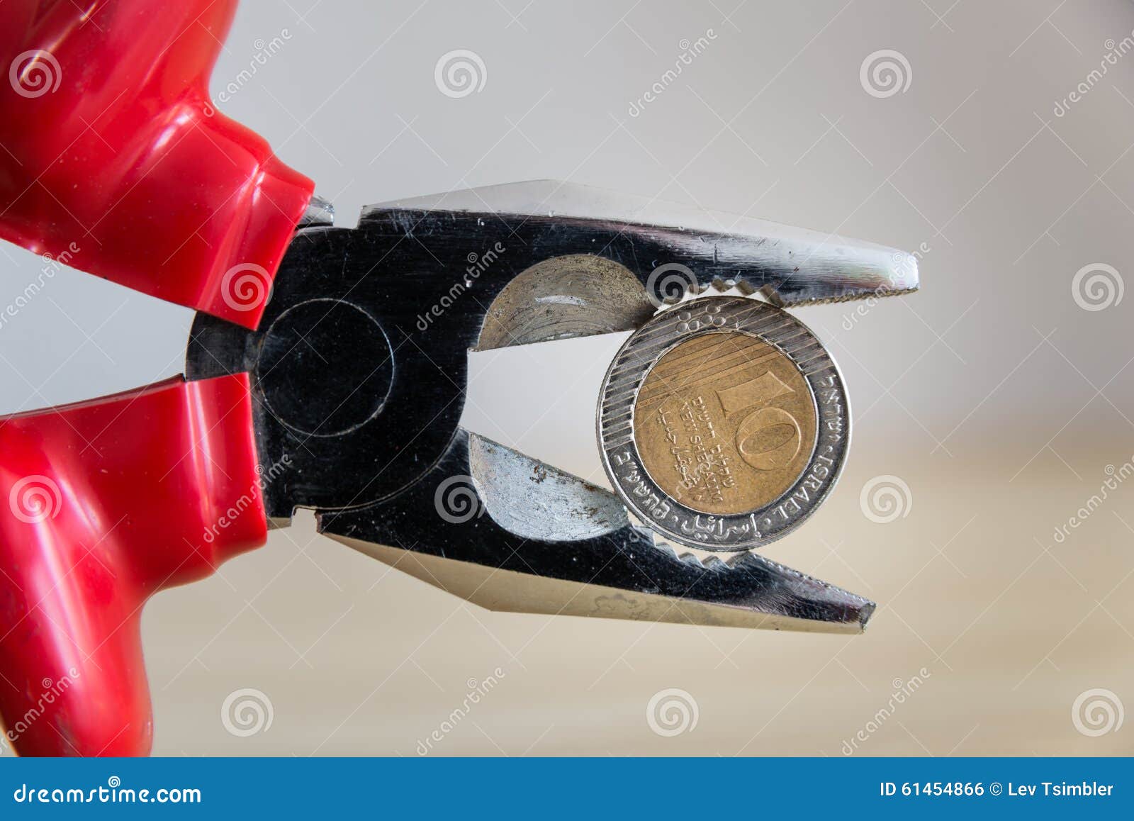 Tight budget stock photo. Image of money, pliers, budget 61454866