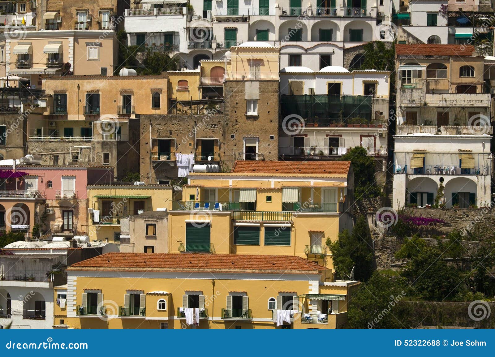 picturesque town on gulf of salerno picturesque town on gulf of salerno