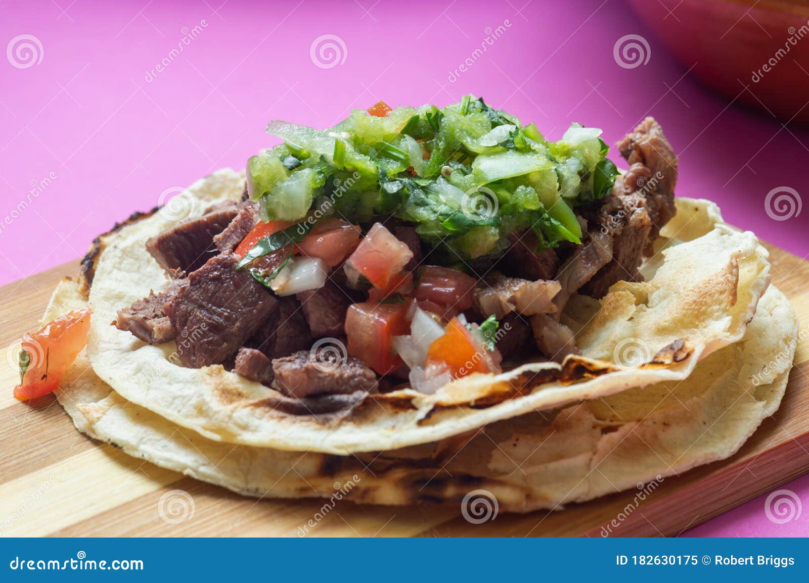 tijuana grilled beef tacos, mexican carne asada tacos