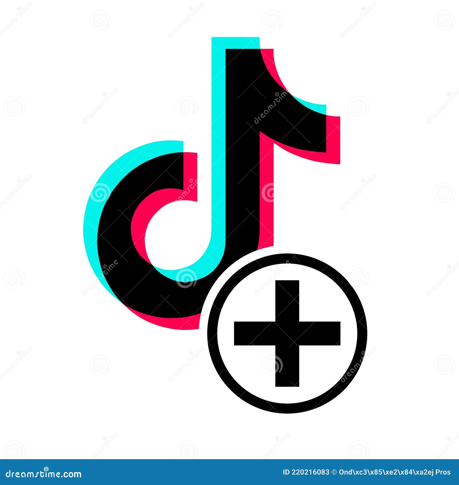 Tik Tok Editorial Icon, Social Media Logo Isolated on Background. Tiktok  Button Editorial Stock Photo - Illustration of music, screen: 220216083