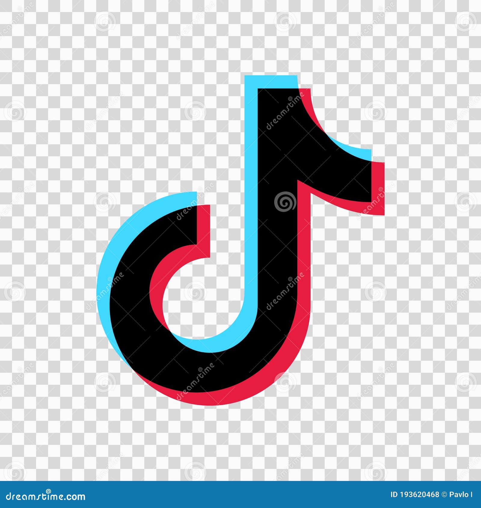 Tik Tok Logo. Social Media Sign. Tik Tok Icon On ...