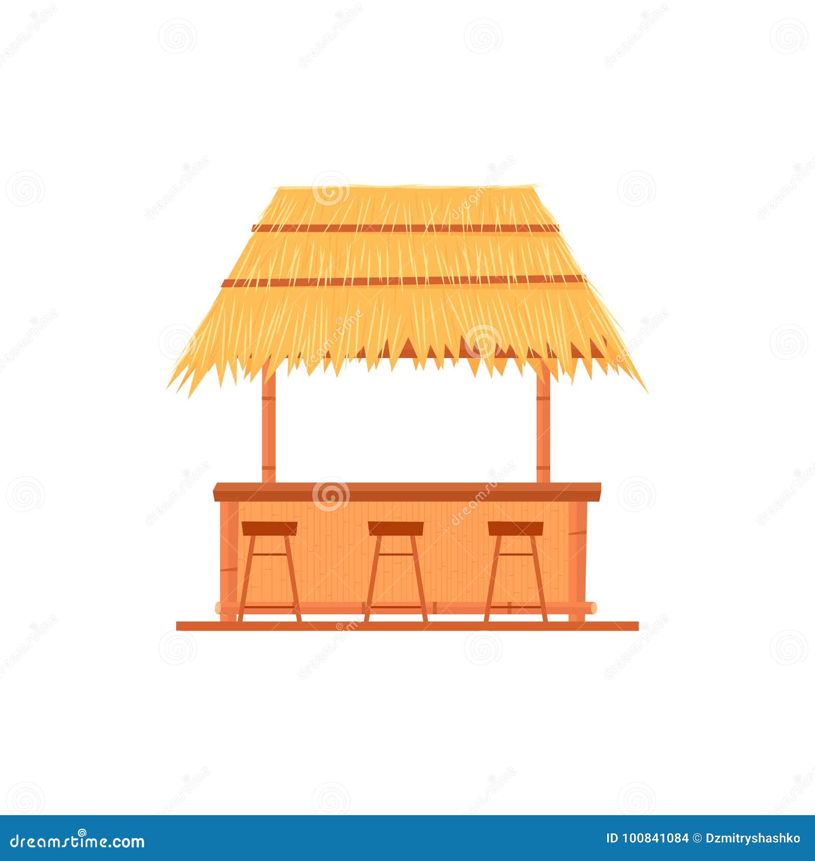 tiki bar hut