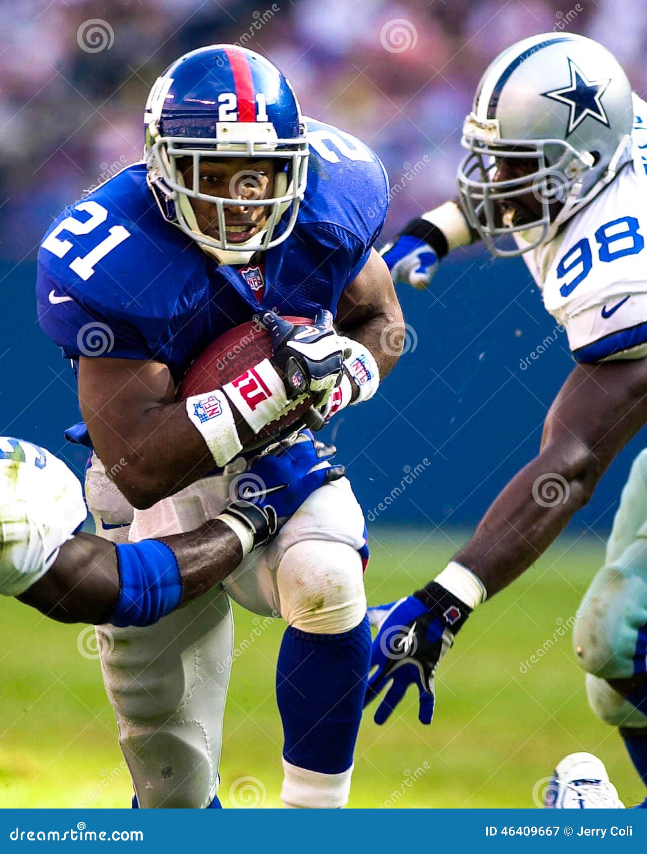 Tiki Barber, New York Giants Photographie éditorial Image du