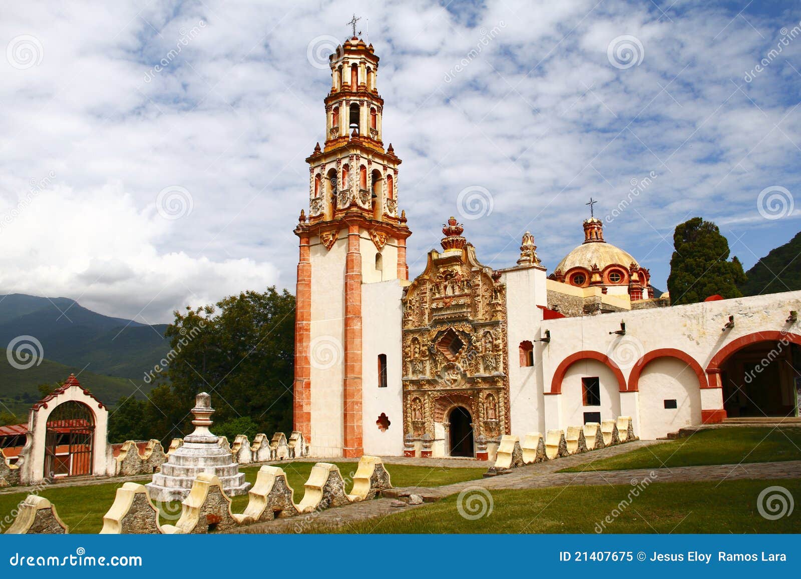baroque tilaco  mission near jalpan de serra in queretaro, mexico iv