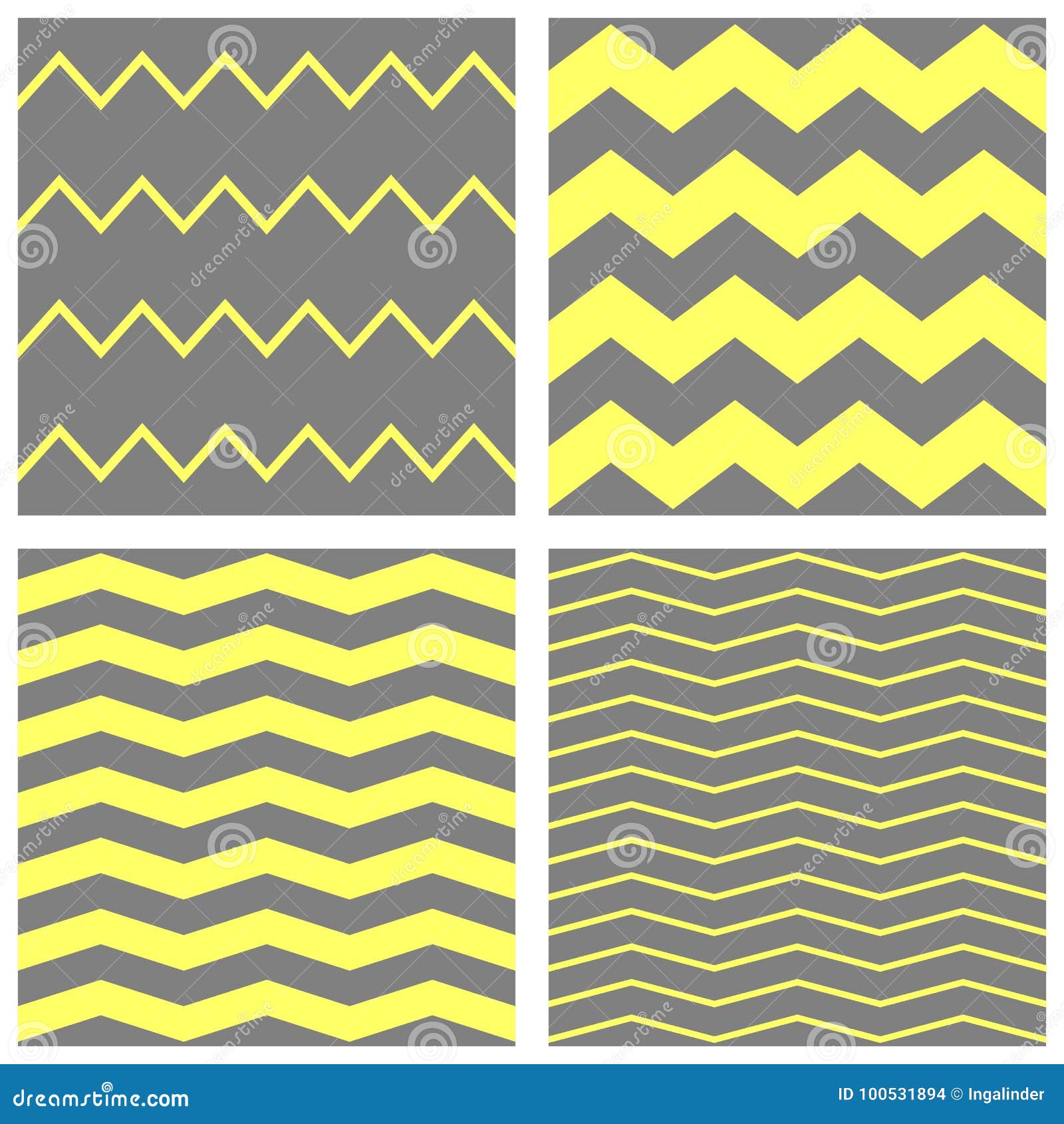 yellow and grey chevron wallpaper