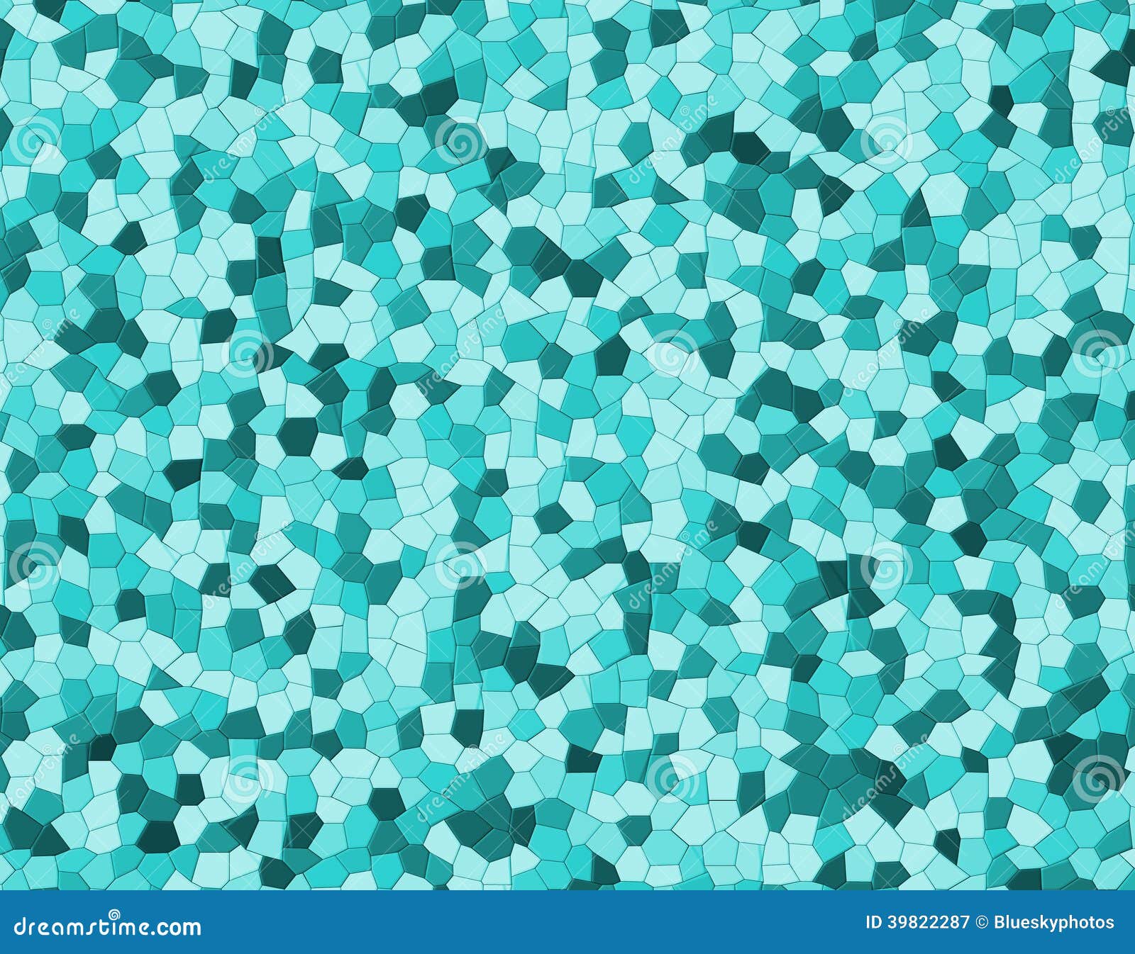 Tile Pattern Irregular Turquoise Stock Illustration Illustration of tones, floor 39822287