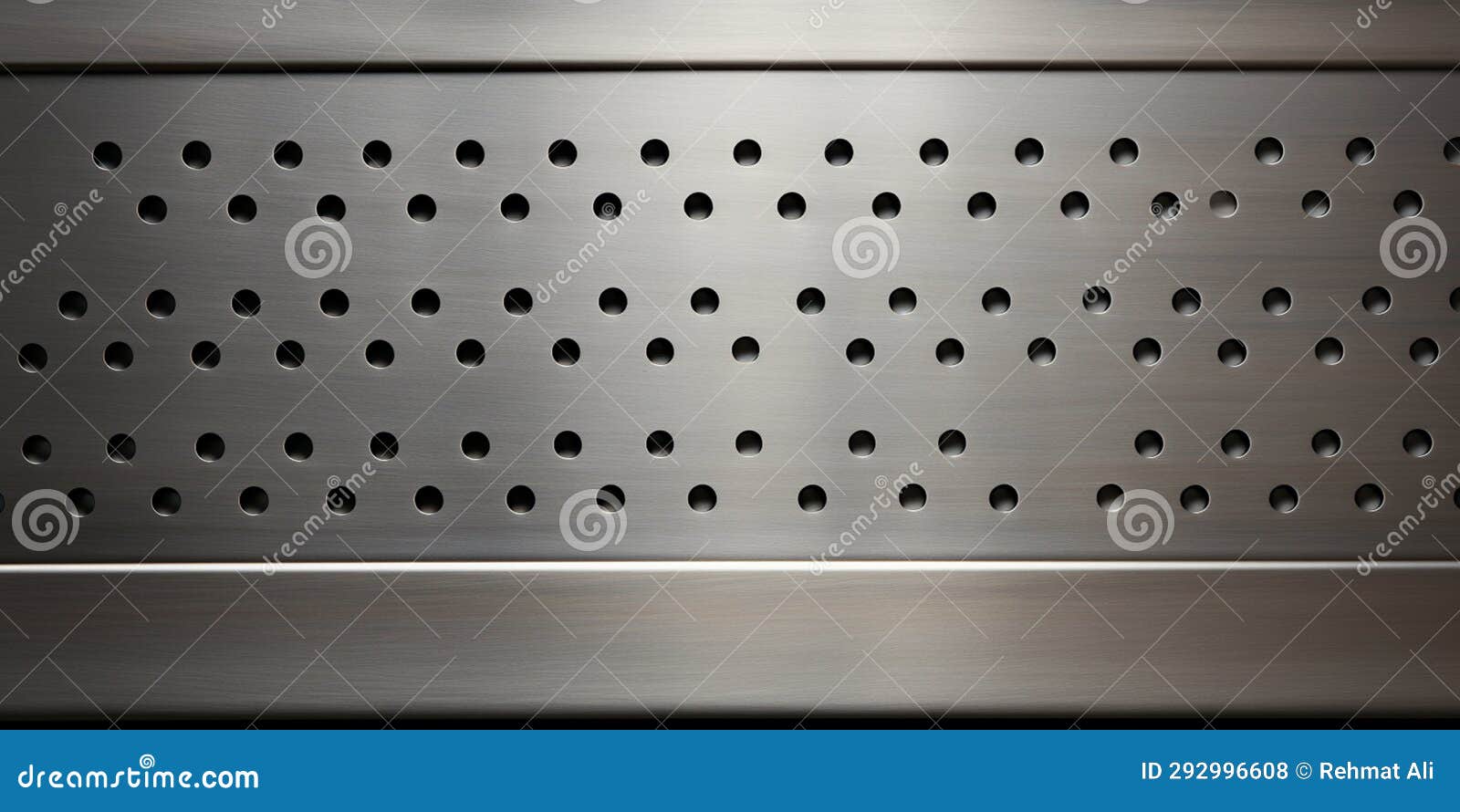 Tileable Industrial Dull Polished Stainless Steel Background Texture