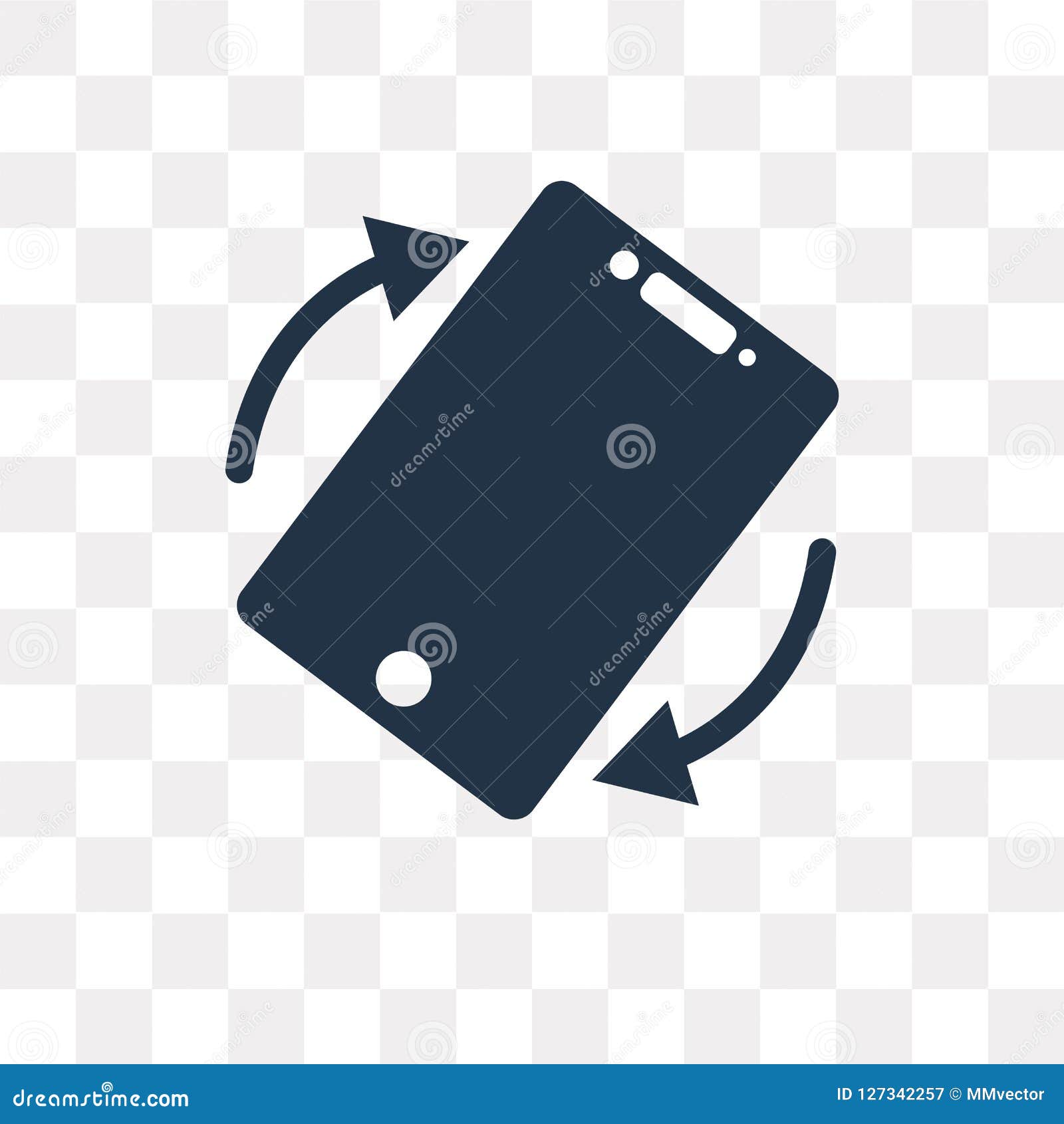 Tilt Vector Icon Isolated On Transparent Background Tilt Trans