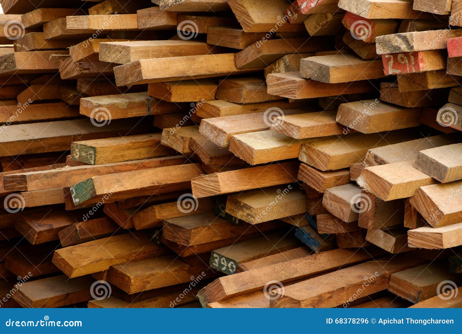 Timber on Construction Site Stock Photo Image of aging, house 68378296