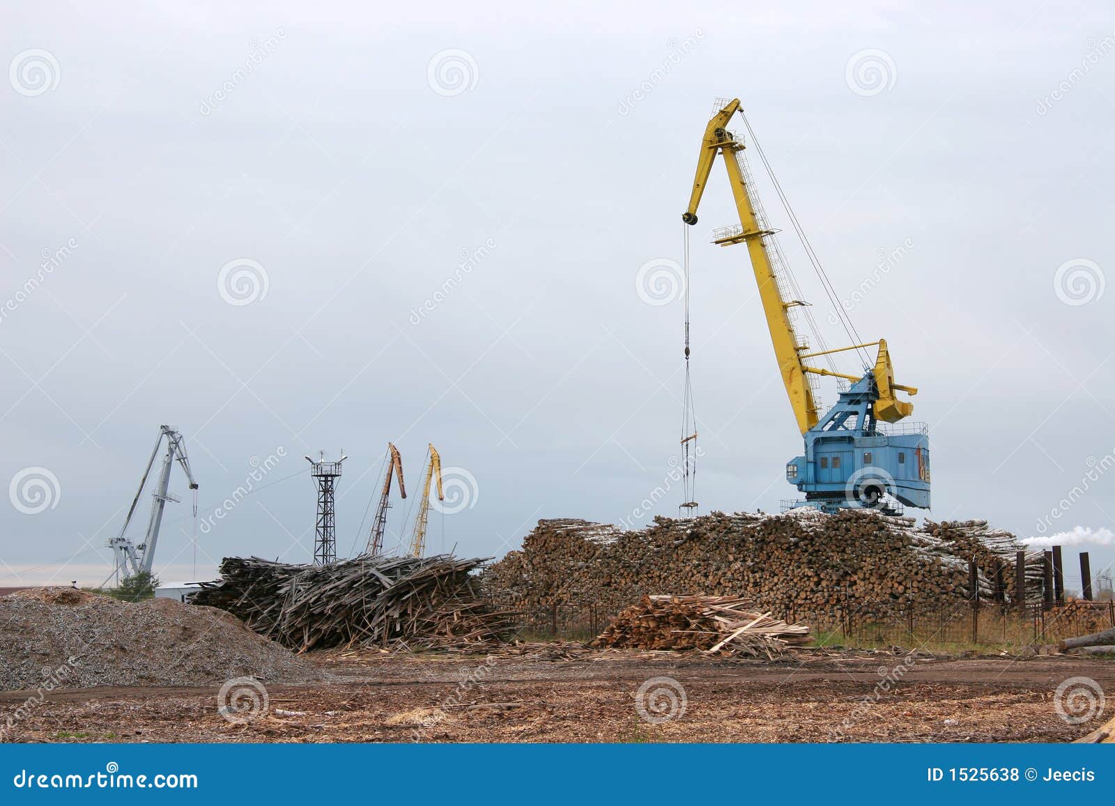 Timber industry stock photo. Image of storage, beam, wood - 1525638