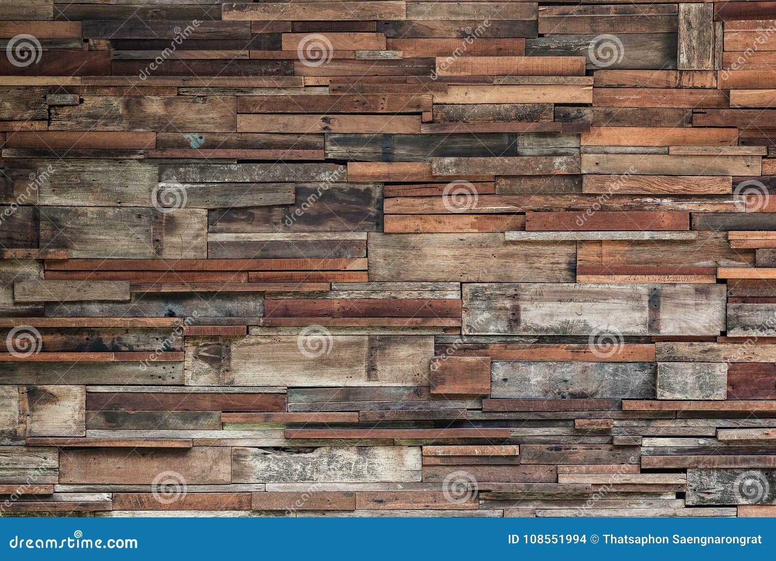 Timber Wood Wall Texture Background, Dark Wooden Wall. Stock Photo