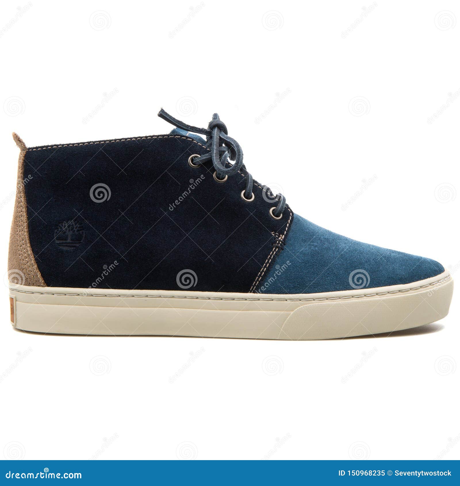 Timberland Adventure 2.0 Cupsol Blue Shoe Editorial Image - Image of ...