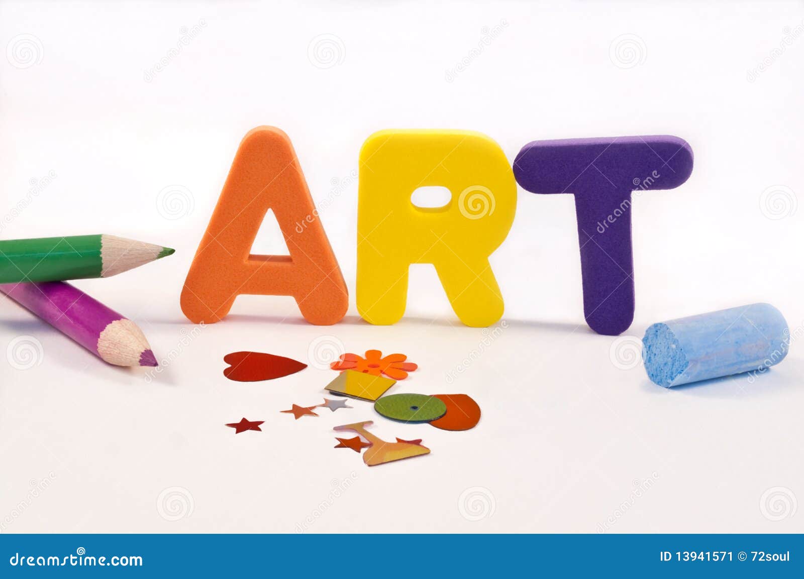 Time for art. stock image. Image of create, letter, creative 13941571