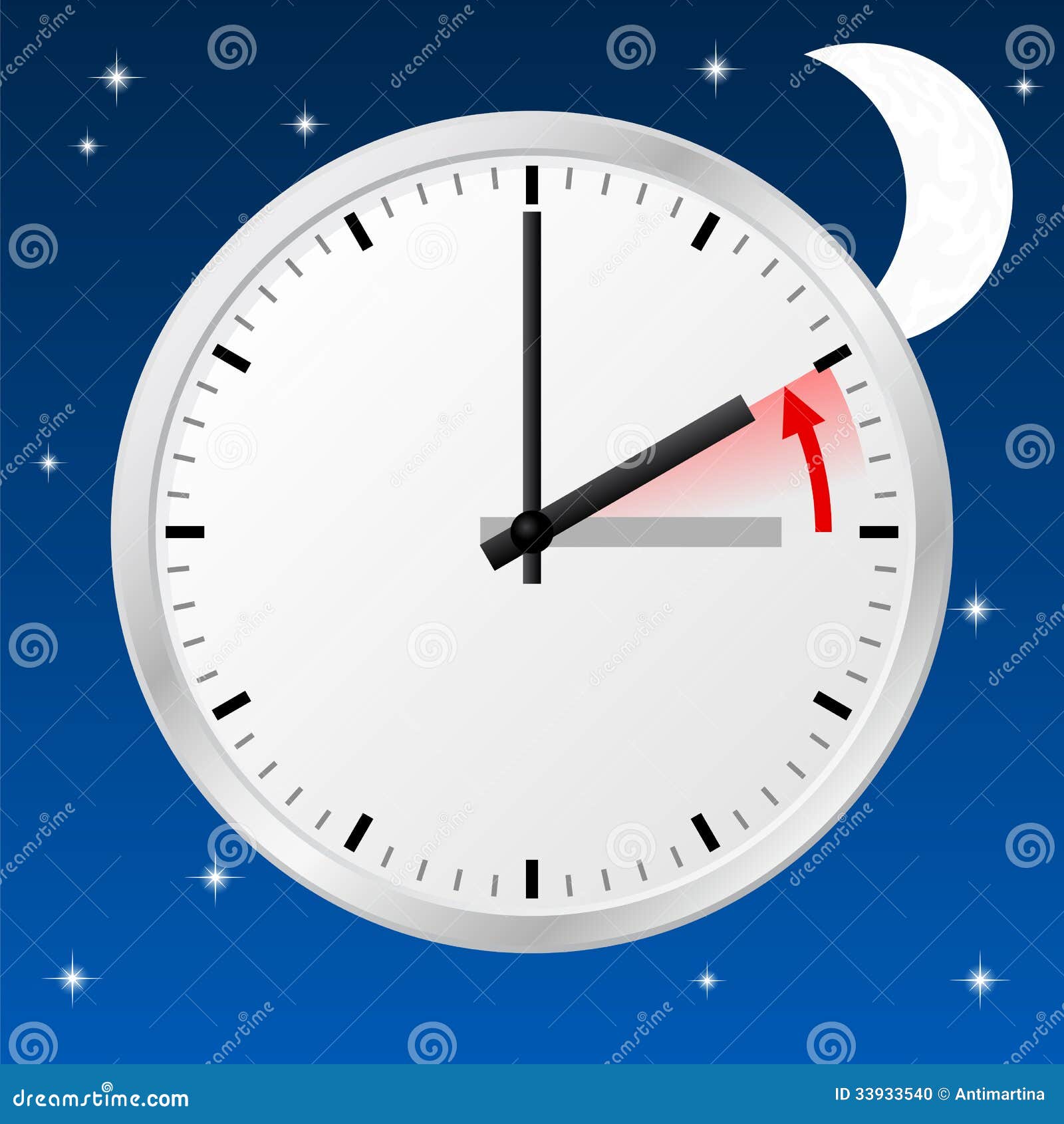 Time Change To Standard Time Stock Vector Illustration of time, zone