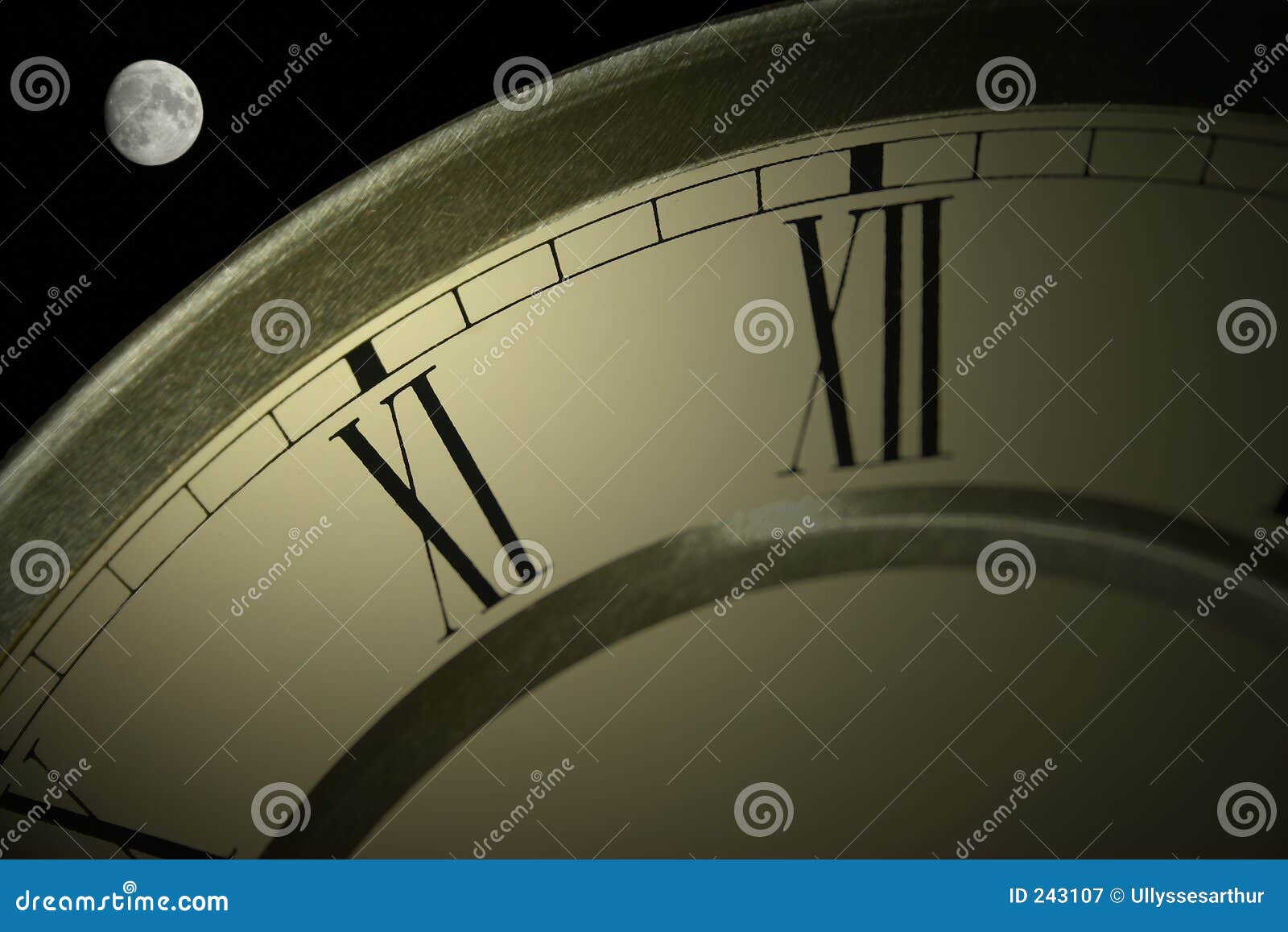 Time for the Full Moon stock image. Image of effects, latenight 243107