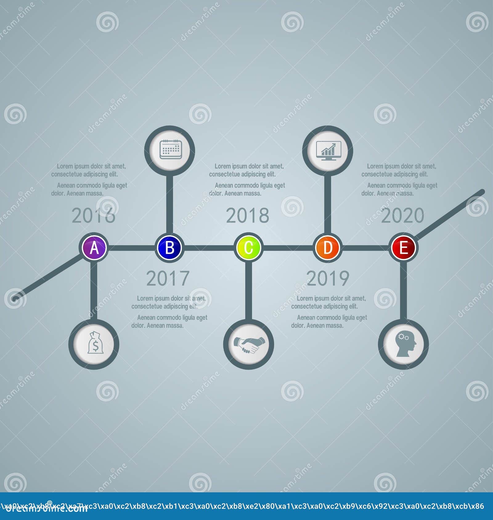 Time Line Infographic and Icons Design Template. Stock Vector ...