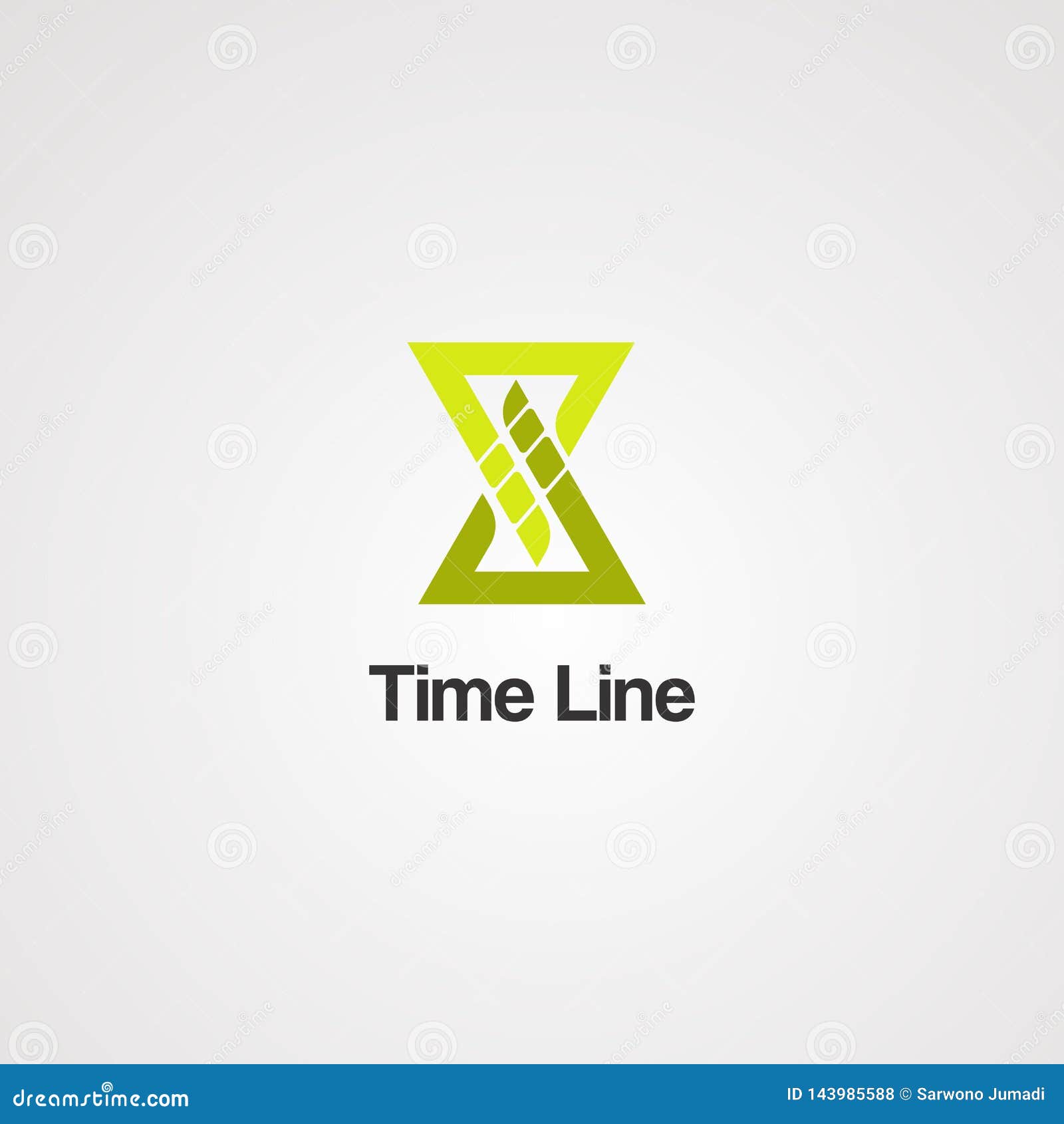 Time Line Logo Vector, Icon, Element, And Template For Business Stock