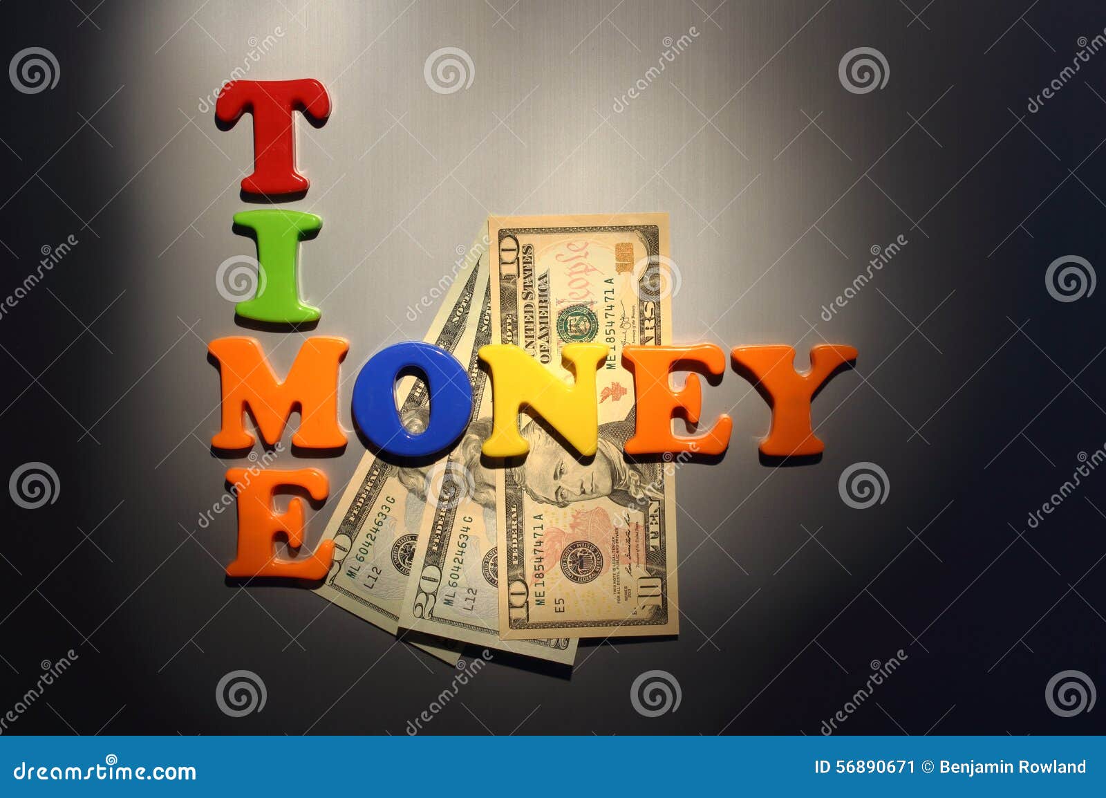 Time is Money stock image. Image of money, colourful 56890671