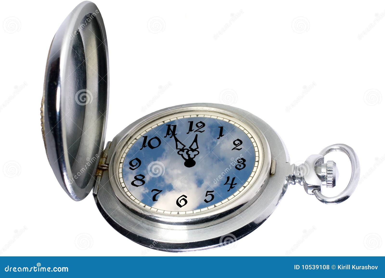 Time and Nature stock photo. Image of case, dial, closeup 10539108
