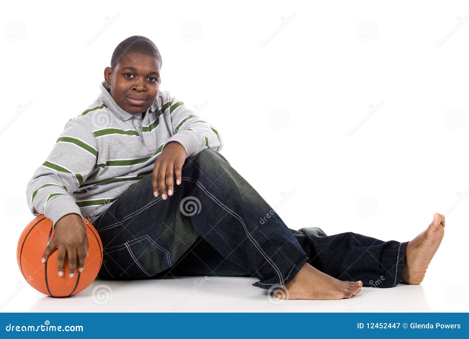 Time Out from Basketball stock image. Image of sitting 12452447