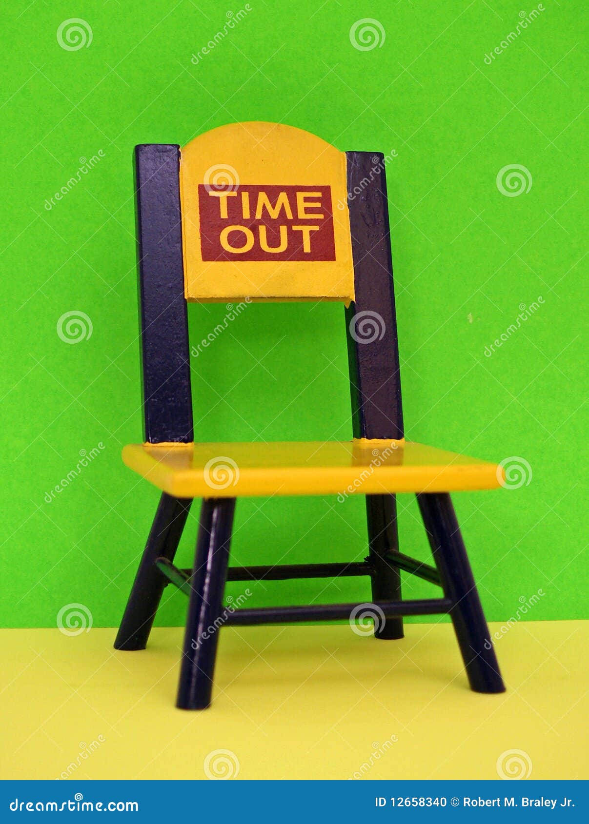 time out chair stock photo image of good discipline  12658340