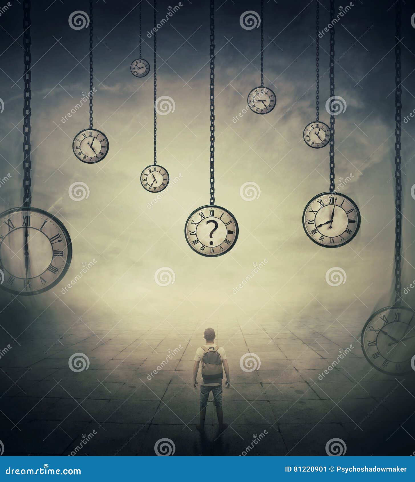 Time Perception stock image. Image of human, opportunity 81220901