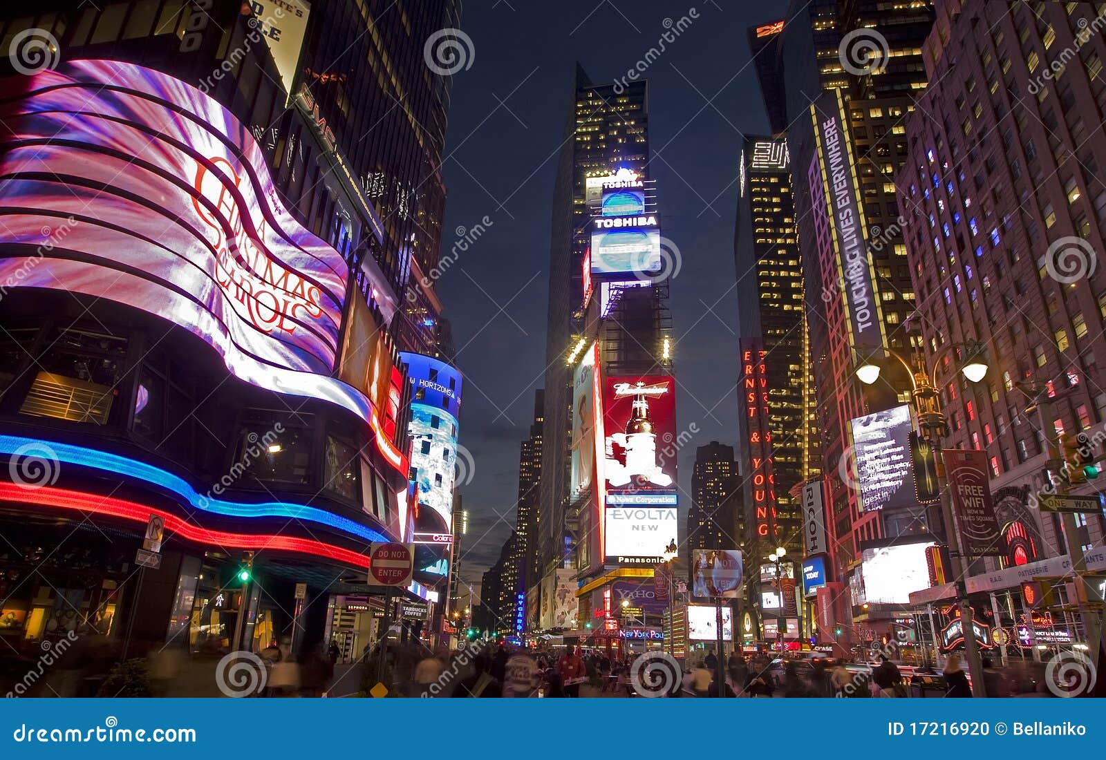 Time Square New York Editorial Image 47933478