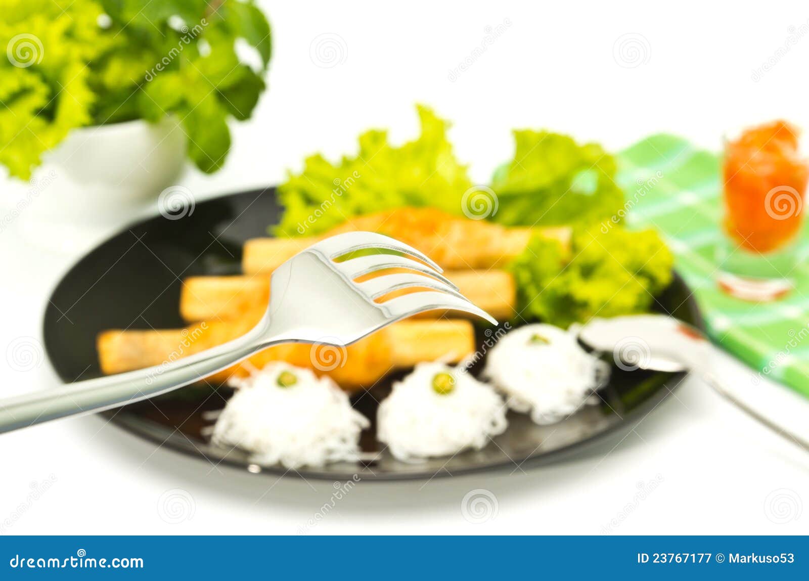 Time to eat stock image. Image of traditional, gourmet - 23767177