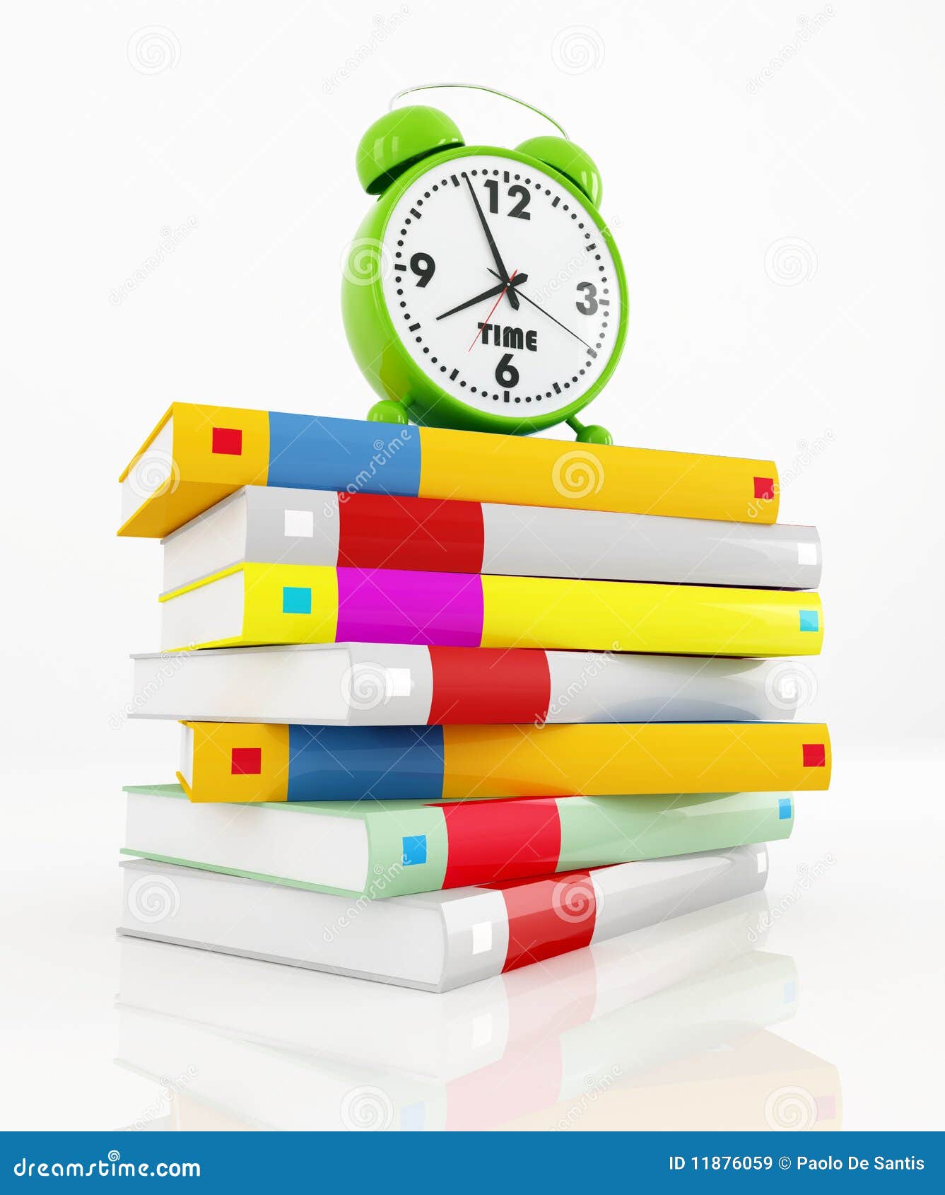 Time to study stock illustration. Illustration of moment - 11876059