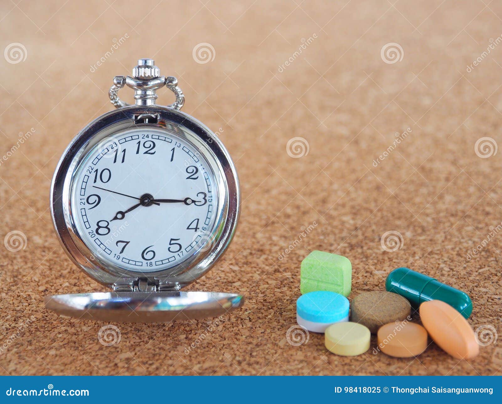 Time to take medicine stock image. Image of closeup, pill 98418025