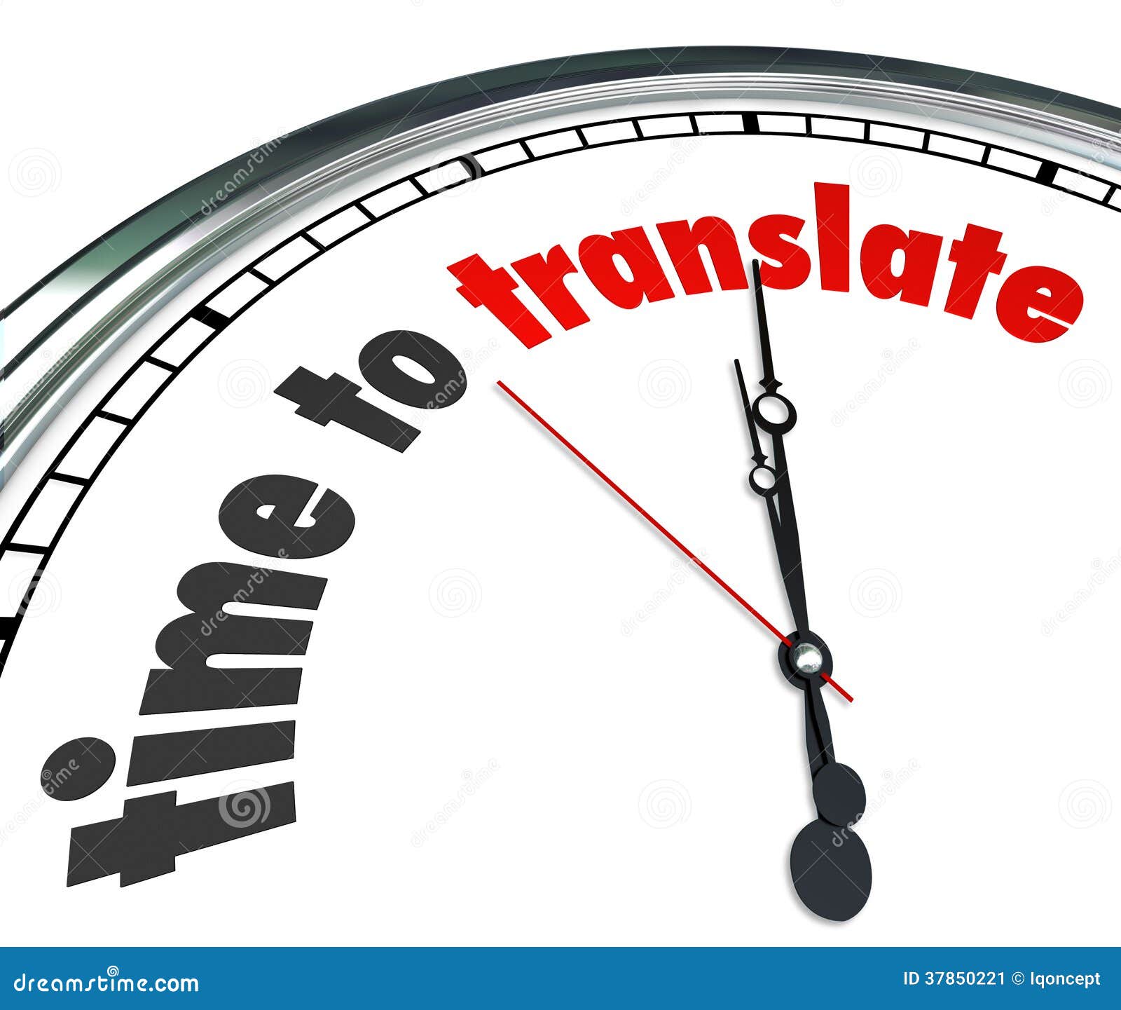 time to translate language interpret clock understand different