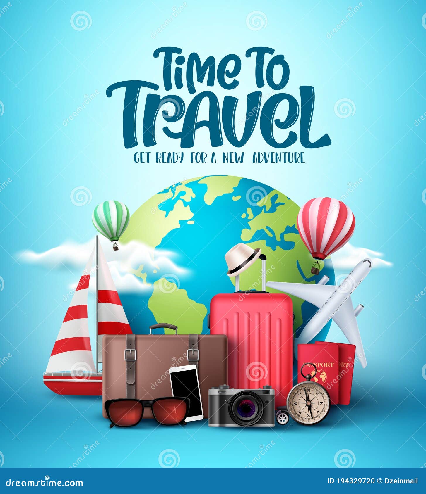 time to travel the world  . travel and explore the world in different countries and destinations