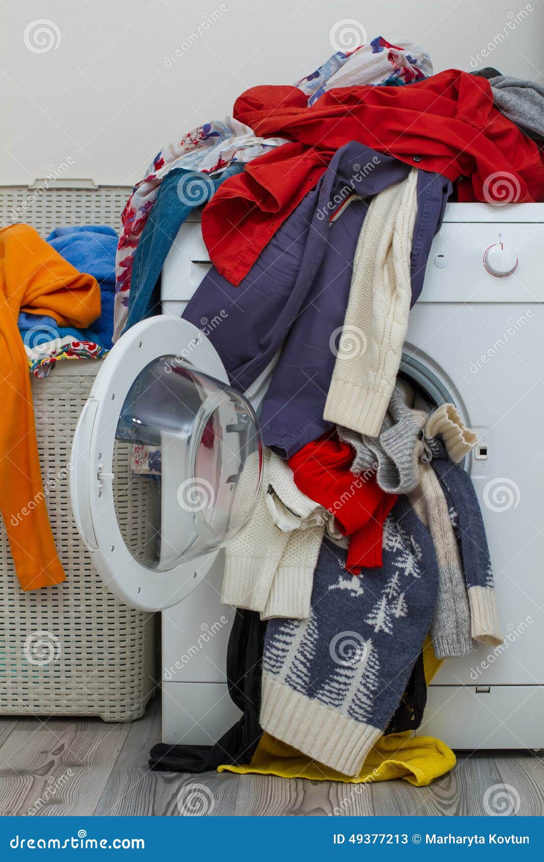 Time to wash stock image. Image of housewife, jeans, laundry 49377213